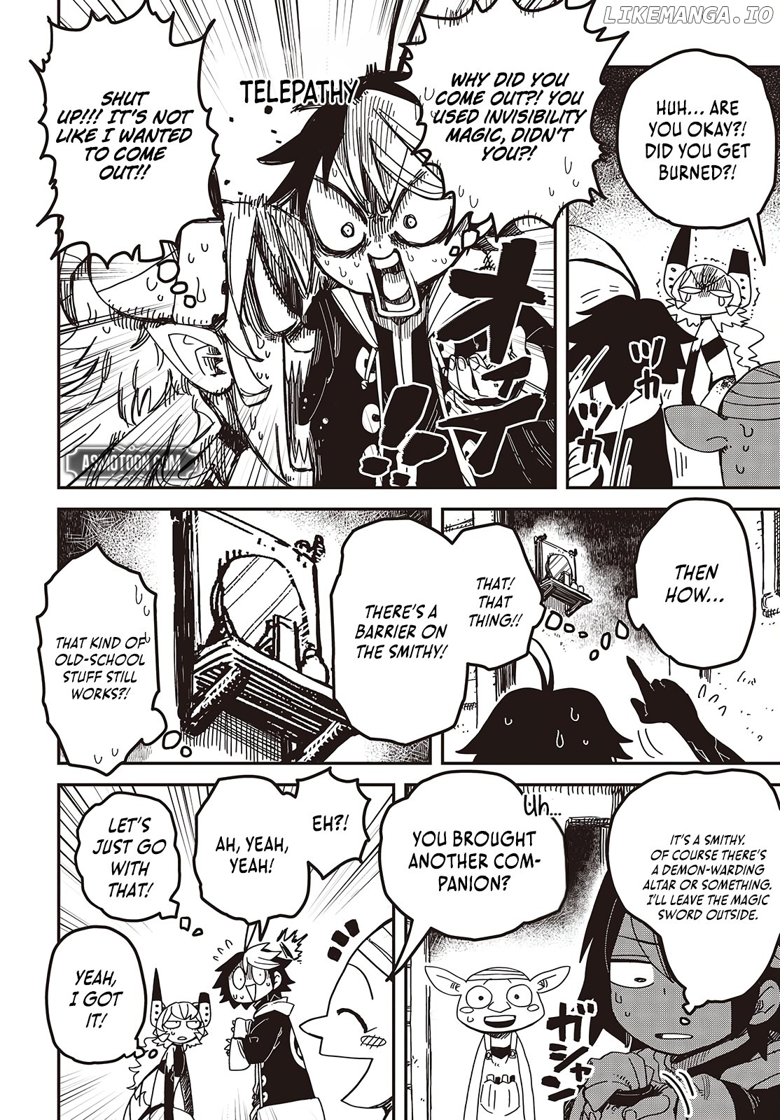 The Hidden Cubs of the LASTBOSS ~A former corporate programmer reincarnated in a demon king's castle is free to develop a "MAGIC CODE" at will.~ Chapter 4 - page 13
