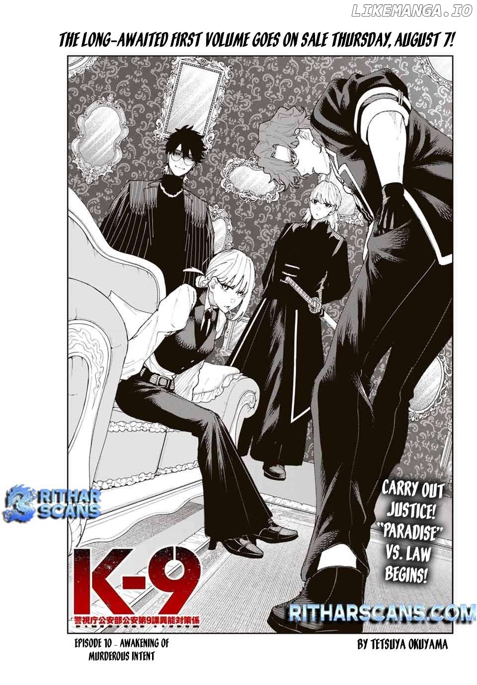 K-9: Keishichou Kouanbu Kouan Dai-9-Ka Inou Taisaku Gakari Chapter 10 - page 2