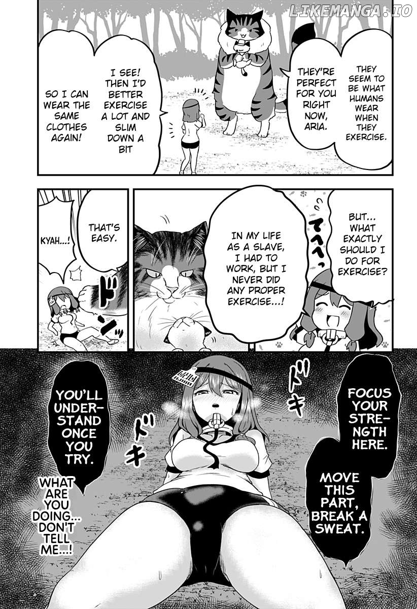 Dorei no Watashi-shi Mofumofu Shujin ga Toutokute Kyou mo Buji Shibou Chapter 10 - page 5