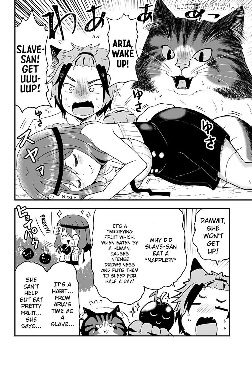 Dorei no Watashi-shi Mofumofu Shujin ga Toutokute Kyou mo Buji Shibou Chapter 11 - page 2
