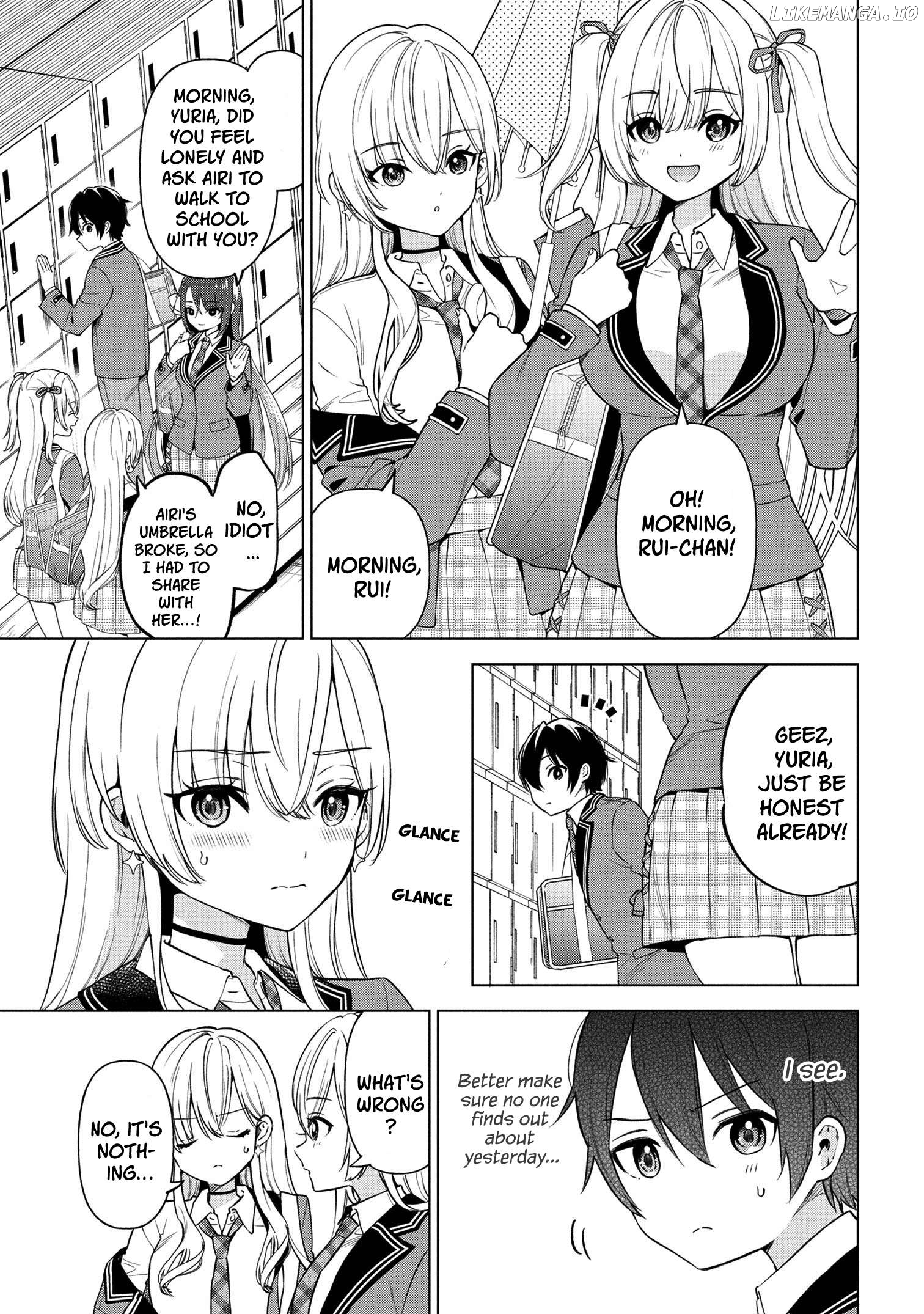 Inkyā no ore ga sekigae de S-kyū bishoujo ni kakomaretara himitsu no kankei ga hajimatta Chapter 3 - page 3