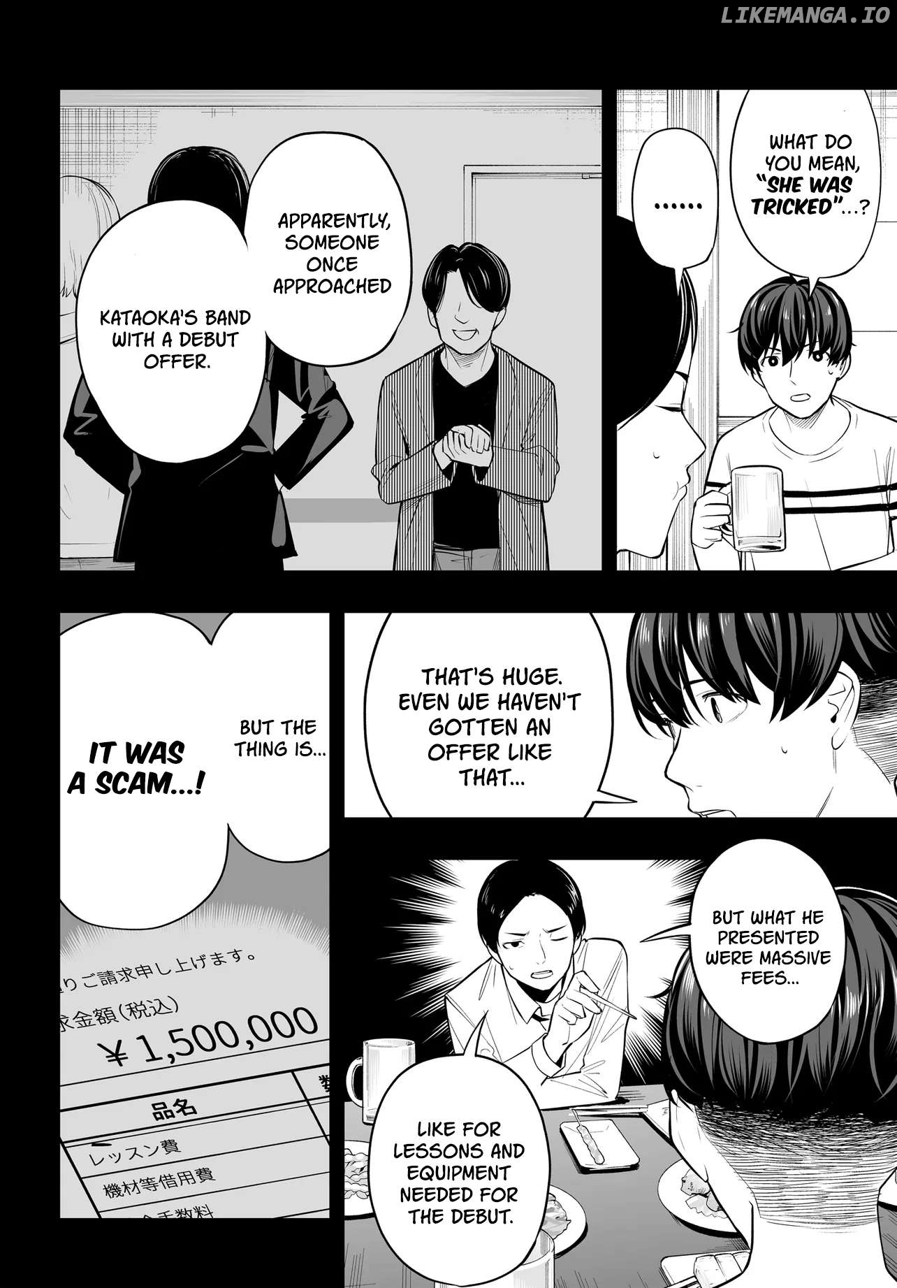 Band o Kubi ni Sareta Boku to Oshi JK no Seishun Rewrite Chapter 7 - page 4