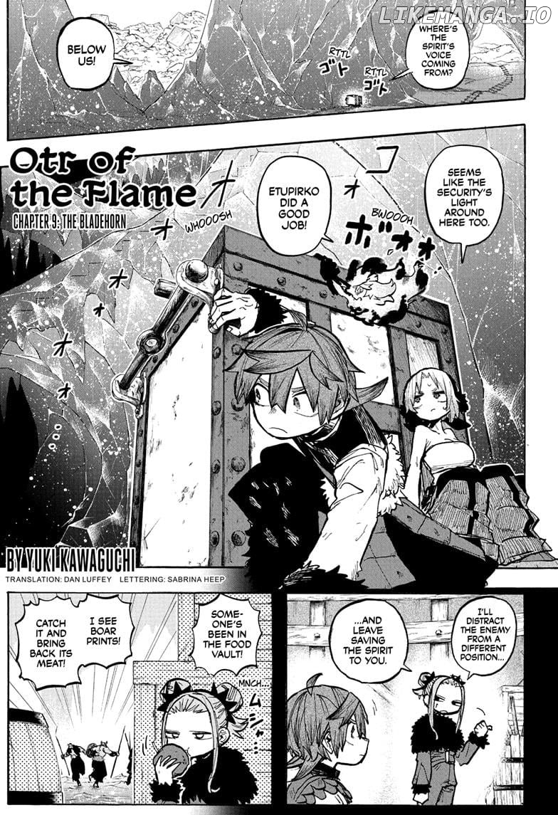 Tomoshibi no Oteru Chapter 9 - page 1