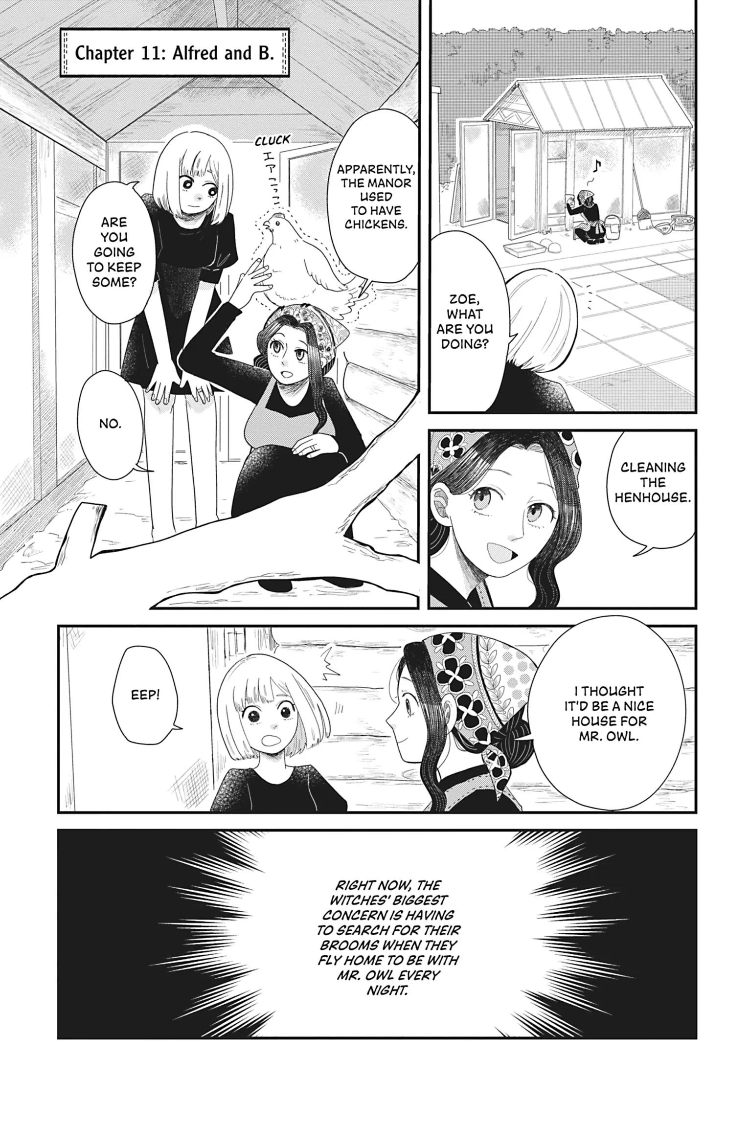 Merry Witches' Life Chapter 11 - page 1