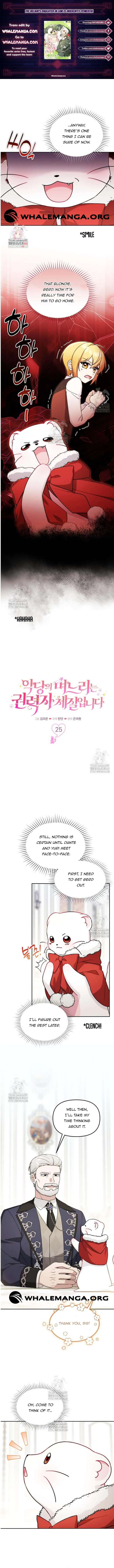 The Villain’s Daughter in law is Inherently Powerful Chapter 25 - page 1