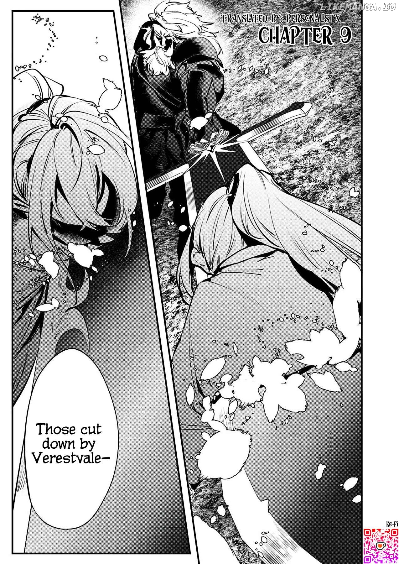 Shura Youjo no Eiyuutan ~Hanpa-sha to Iwa Reta Youhei, Youjo ni Tensei Shite Nariagaru~ Chapter 9 - page 1