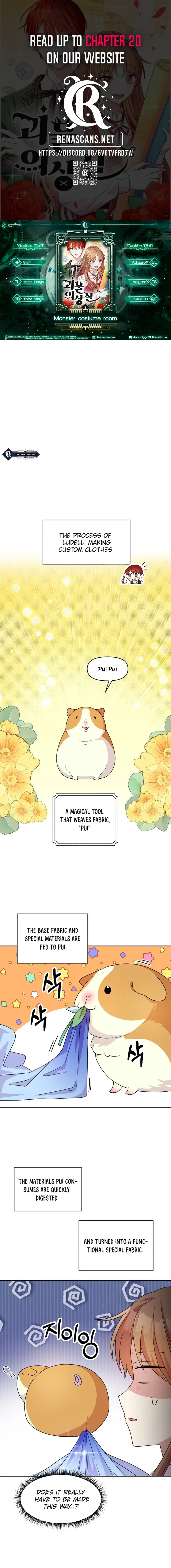 Monster costume room Chapter 8 - page 1