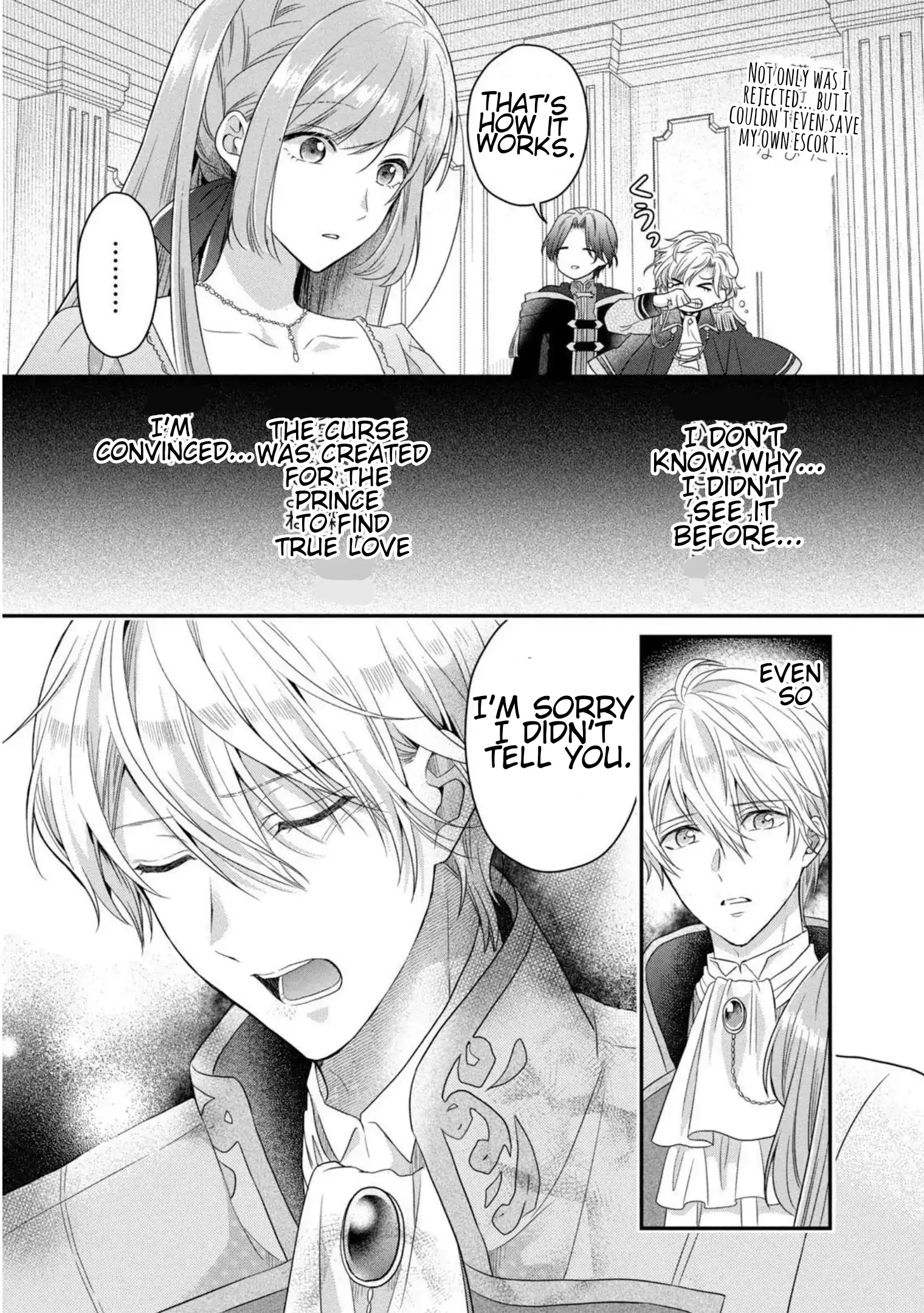 A Useless Saint and A Cursed Paladin <I Confessed to Make Memories but I was Proposed to Instead> Chapter 4.2 - page 12