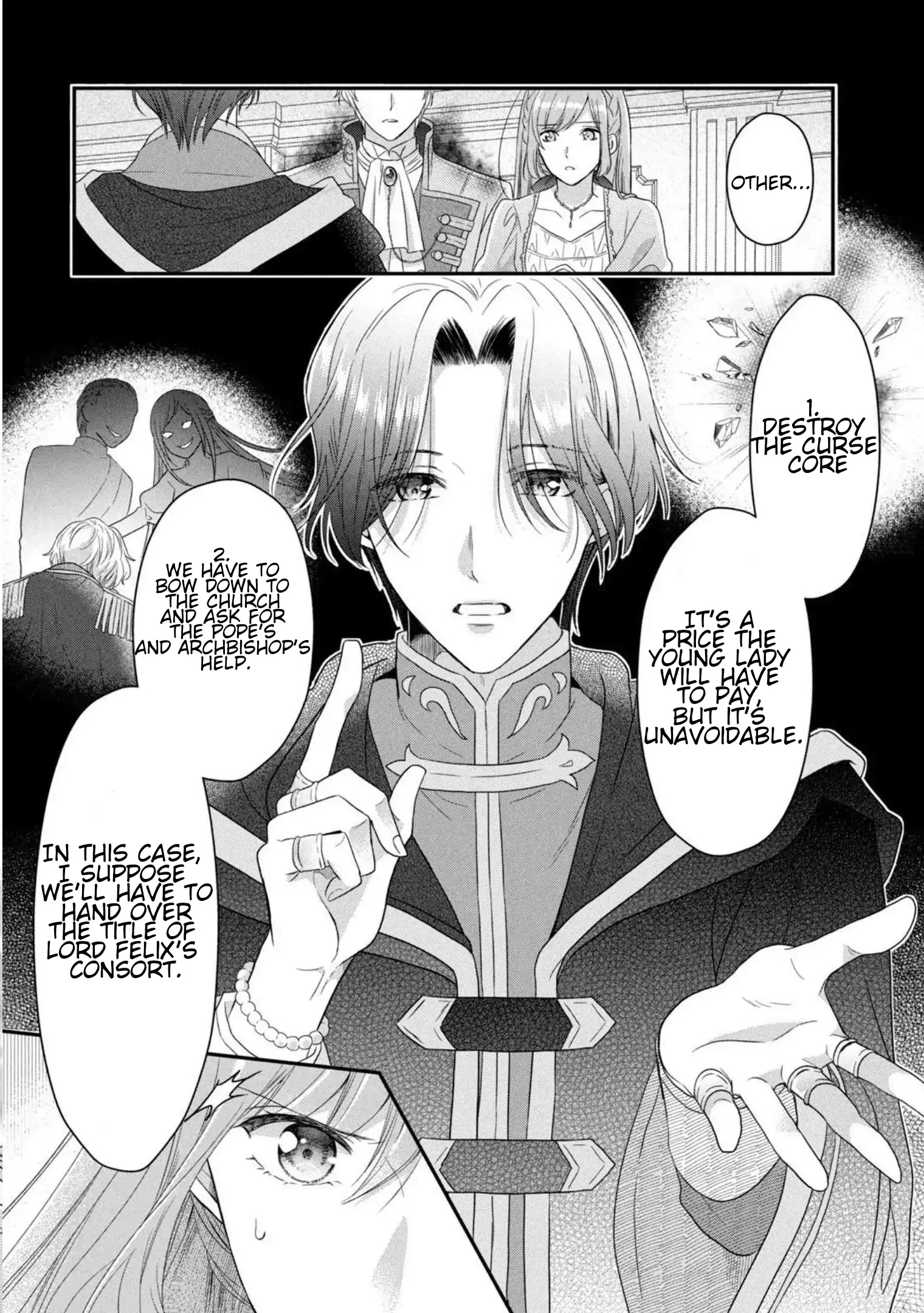 A Useless Saint and A Cursed Paladin <I Confessed to Make Memories but I was Proposed to Instead> Chapter 4.2 - page 14