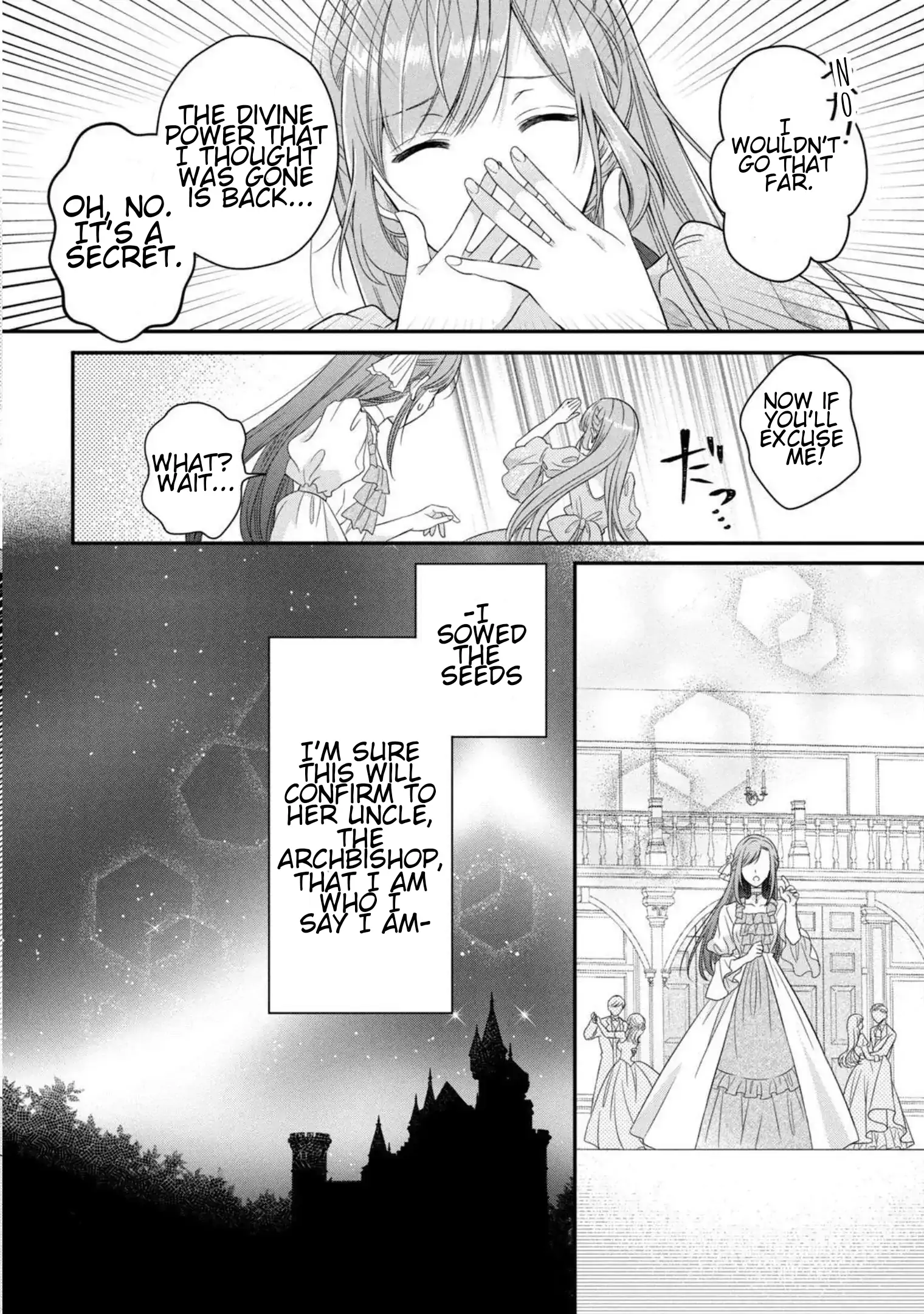 A Useless Saint and A Cursed Paladin <I Confessed to Make Memories but I was Proposed to Instead> Chapter 4.2 - page 26