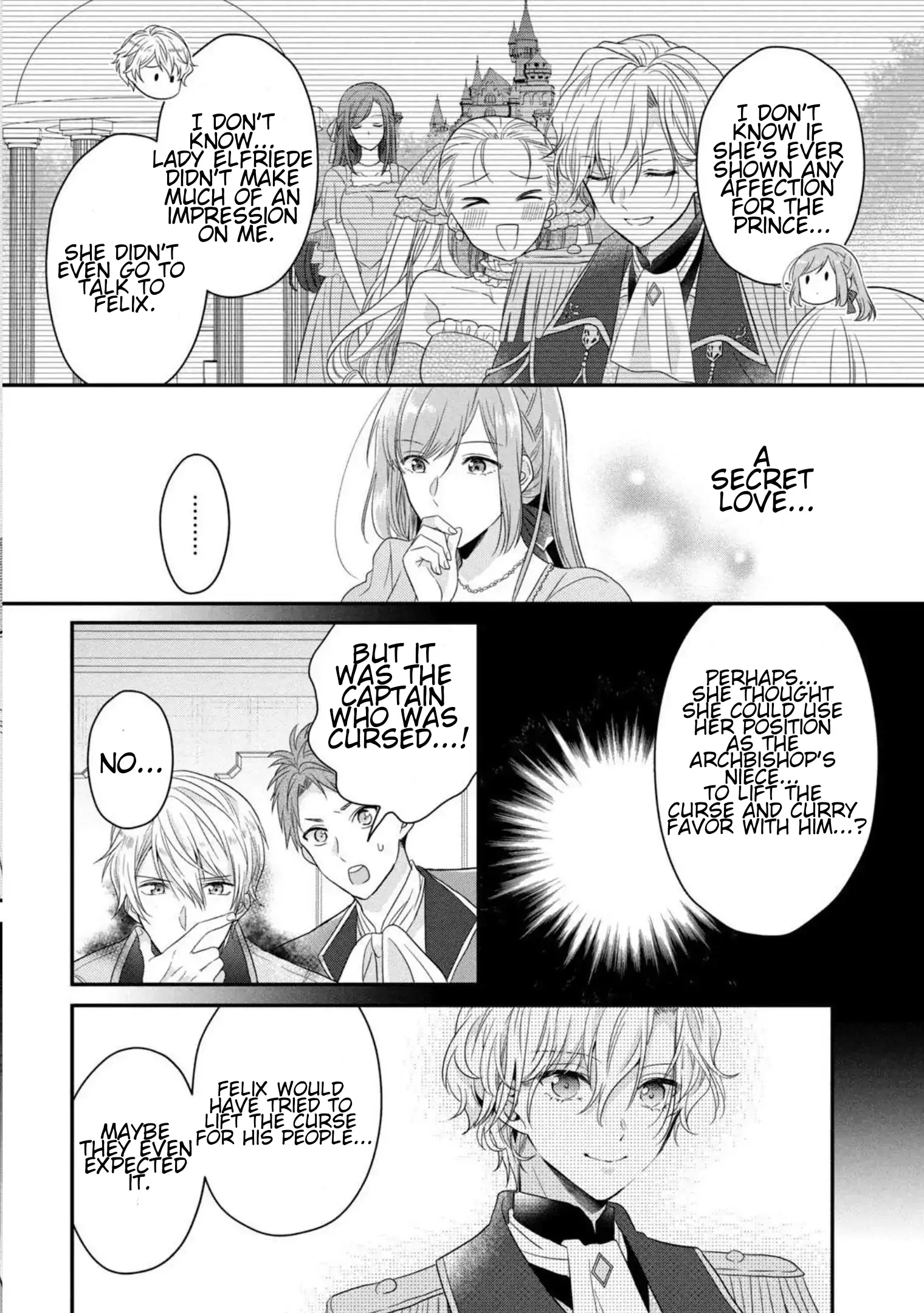 A Useless Saint and A Cursed Paladin <I Confessed to Make Memories but I was Proposed to Instead> Chapter 4.2 - page 4