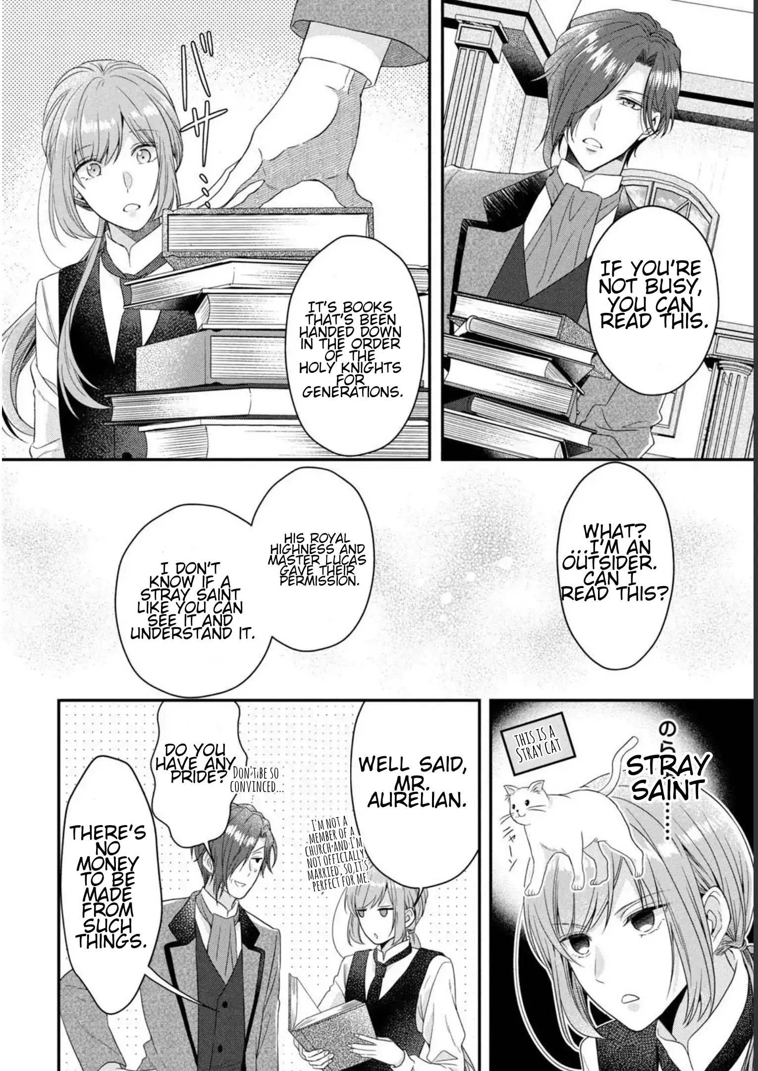 A Useless Saint and A Cursed Paladin <I Confessed to Make Memories but I was Proposed to Instead> Chapter 6.1 - page 20