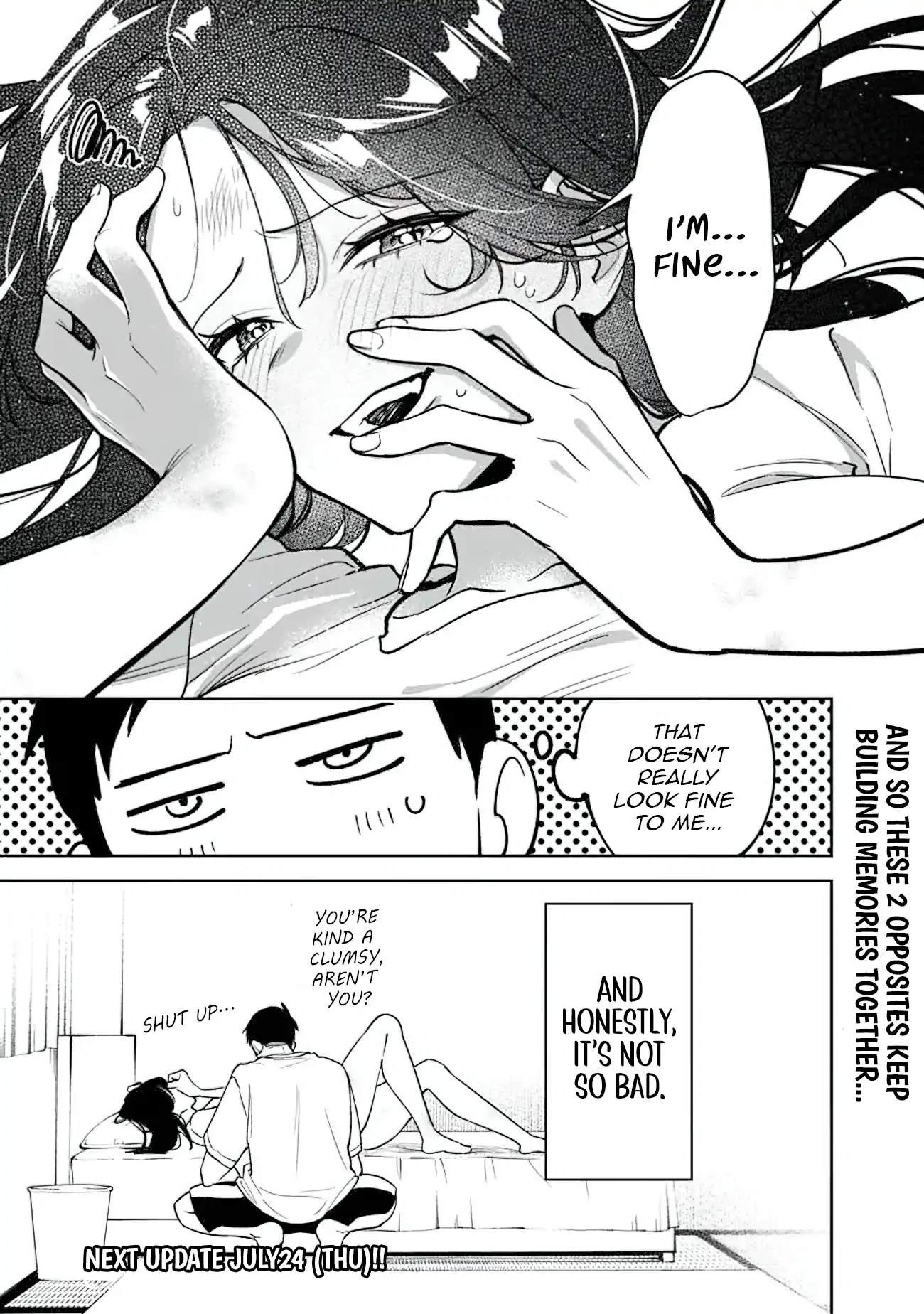 Living together with the queen from my high school days Chapter 17 - page 15