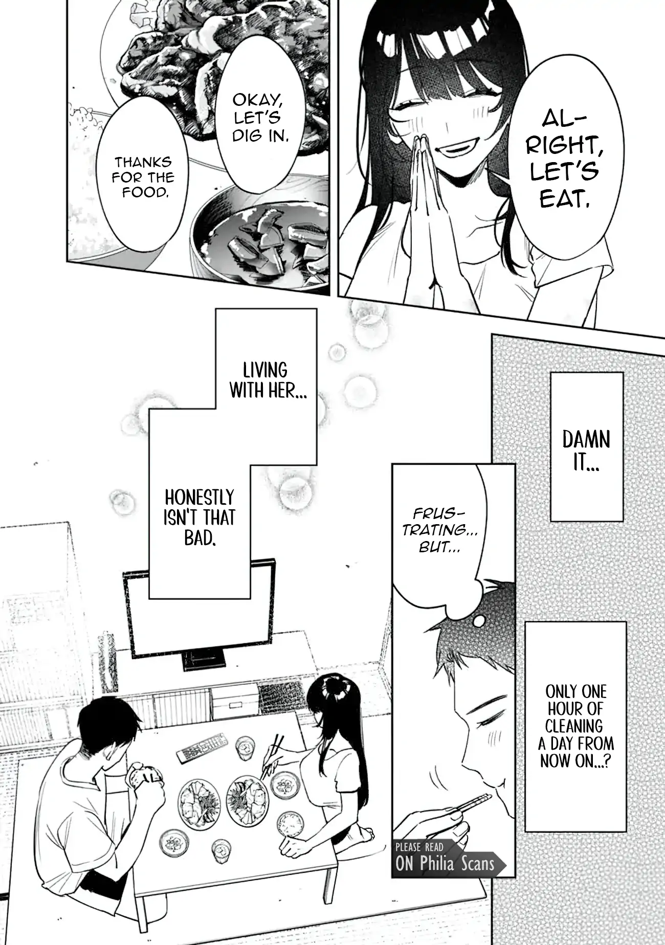 Living together with the queen from my high school days Chapter 17 - page 8