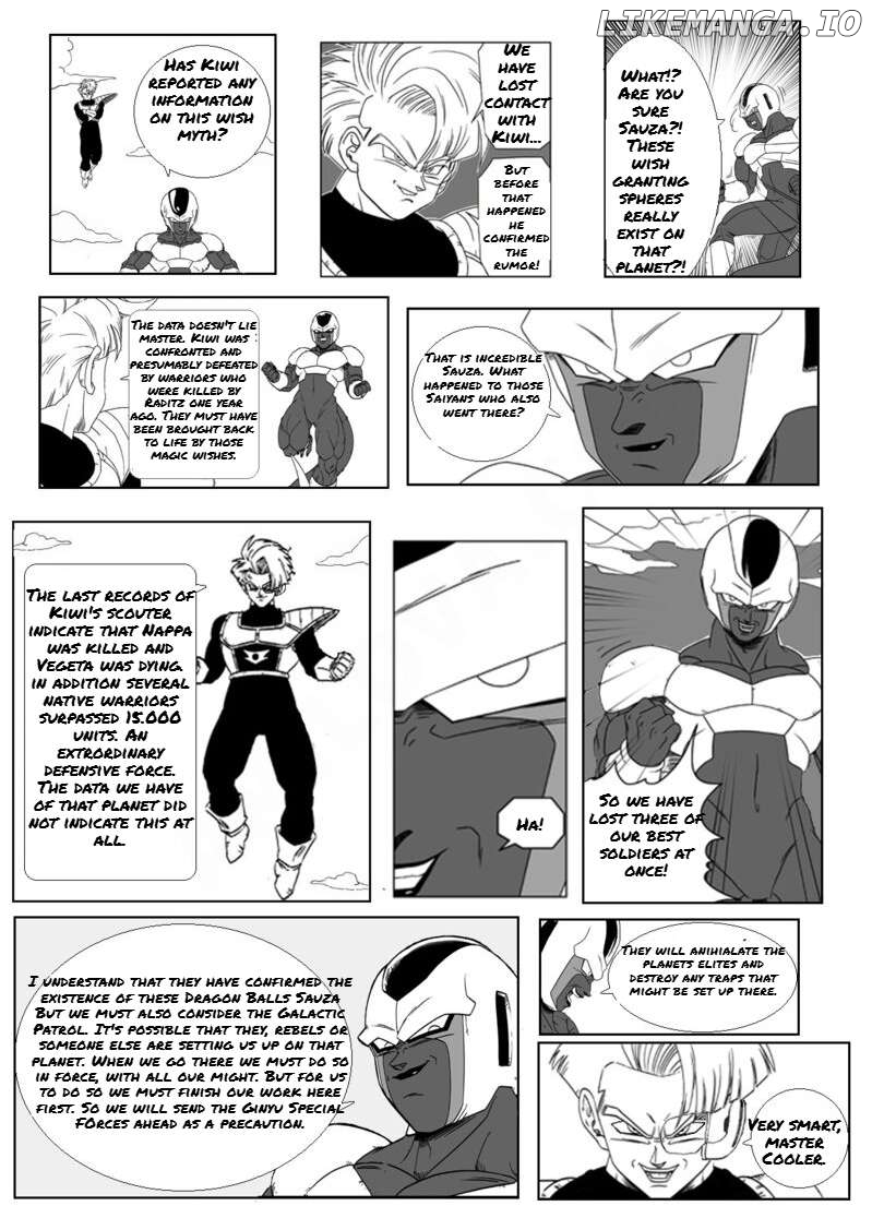 Dragon ball An earth without Goku Chapter 29 - page 24