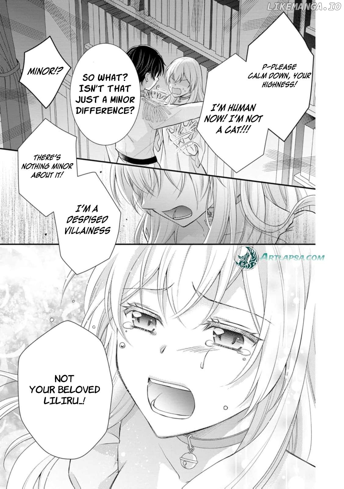 The Villainess Cursed into a Cat Is Taken In by the Crown Prince Chapter 8 - page 16