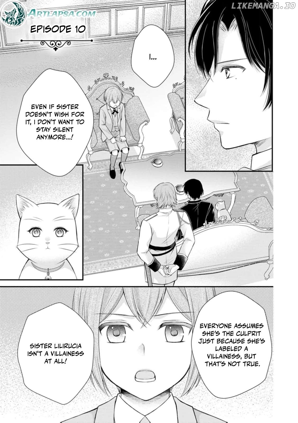 The Villainess Cursed into a Cat Is Taken In by the Crown Prince Chapter 10 - page 4