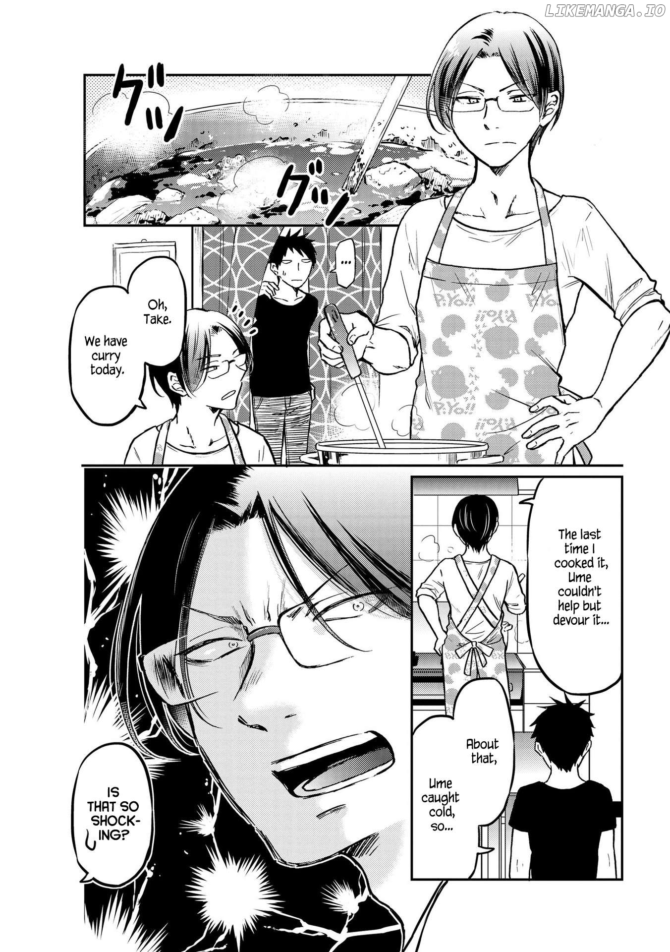 Umenosuke-kun wa Danshiryou no Onnanoko Chapter 4 - page 2