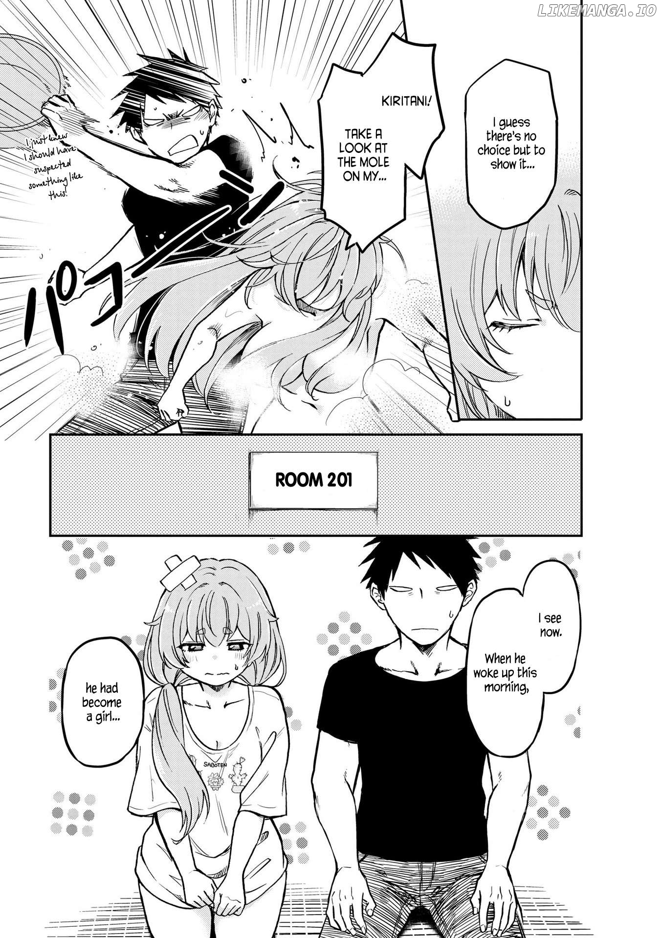Umenosuke-kun wa Danshiryou no Onnanoko Chapter 5 - page 3