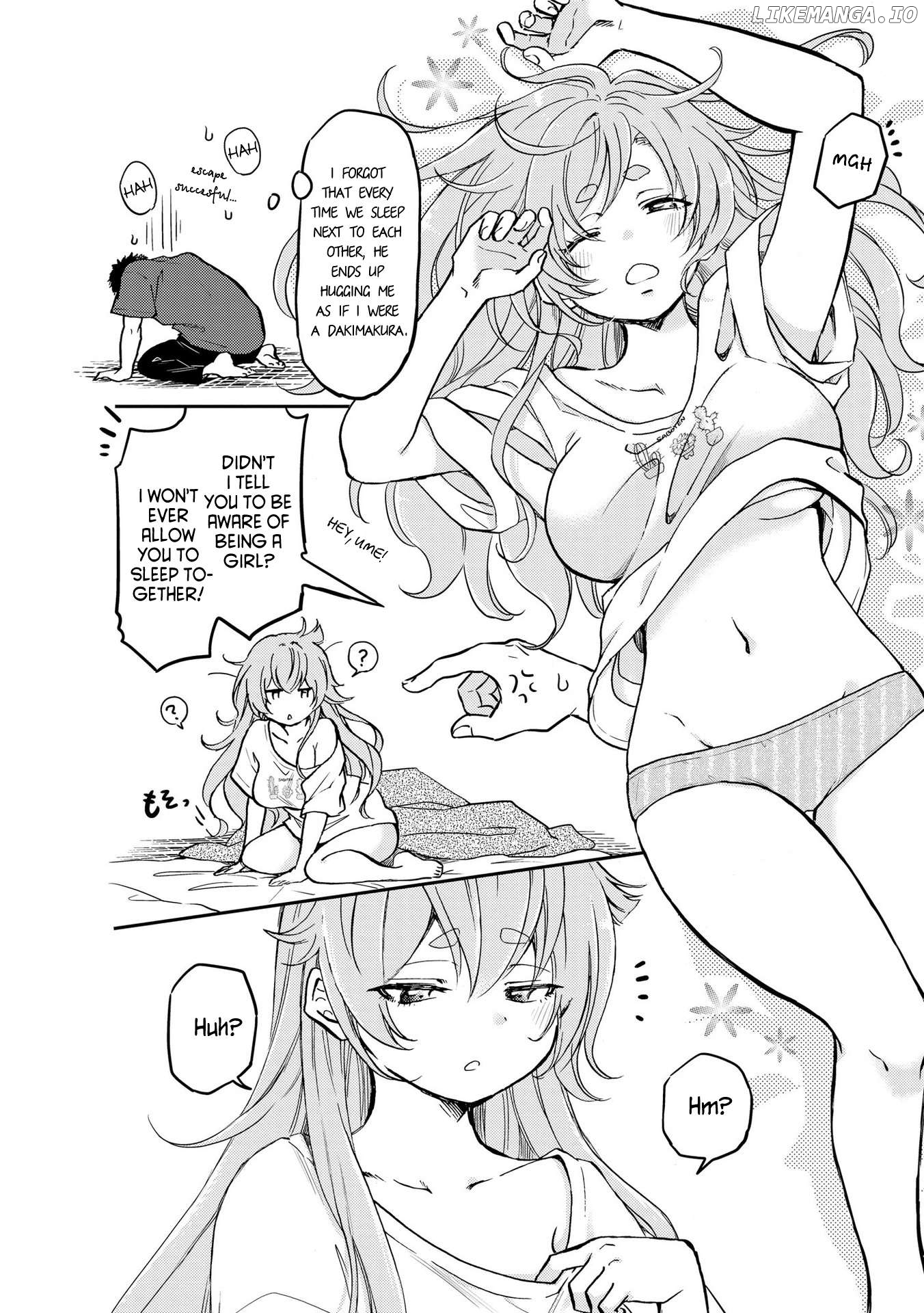 Umenosuke-kun wa Danshiryou no Onnanoko Chapter 6 - page 2