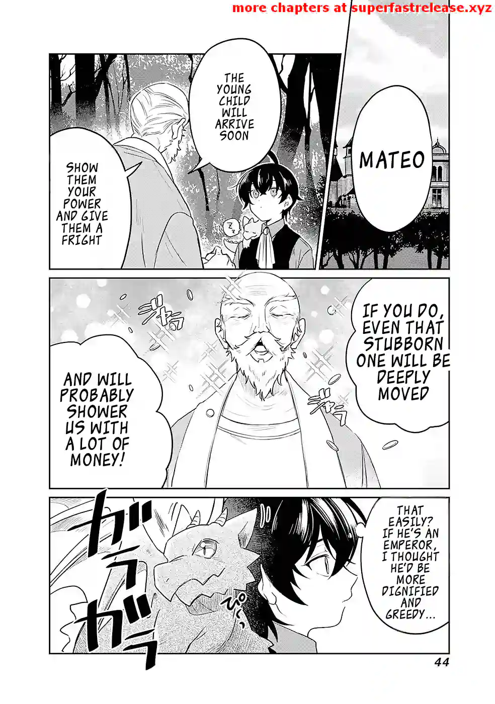 Unrequited Villager A is Picked Up by a Nobleman Who Dotes on Him, and in Addition, He Also Awakens the Legendary God Skill He Possessed Chapter 2.1 - page 2