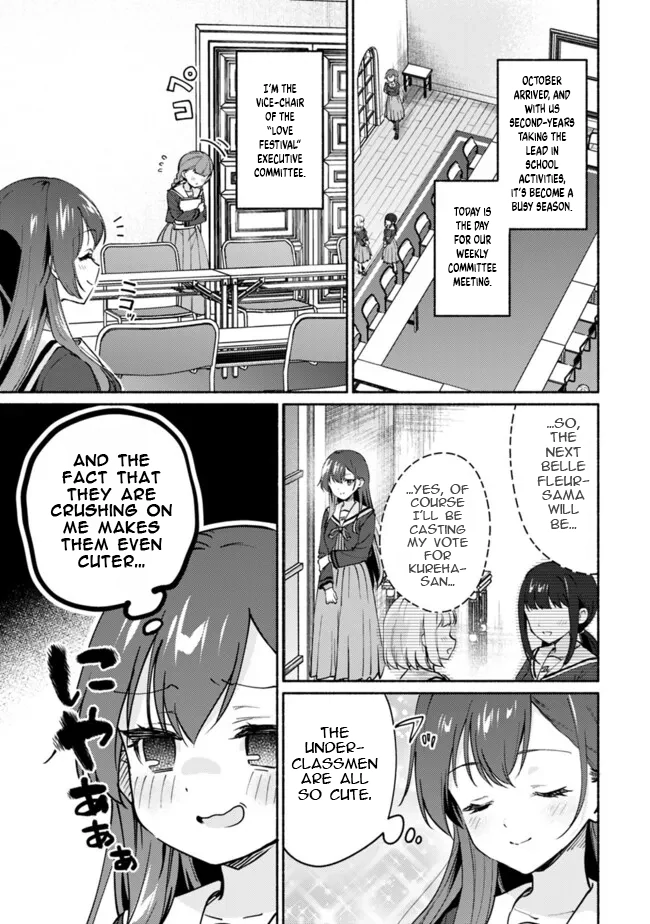Makemasen kara to Iiharu Kao no Ii Onnanoko wo, Zenryoku de Kuppuku Saseru Yuri no Ohanashi Chapter 2 - page 3