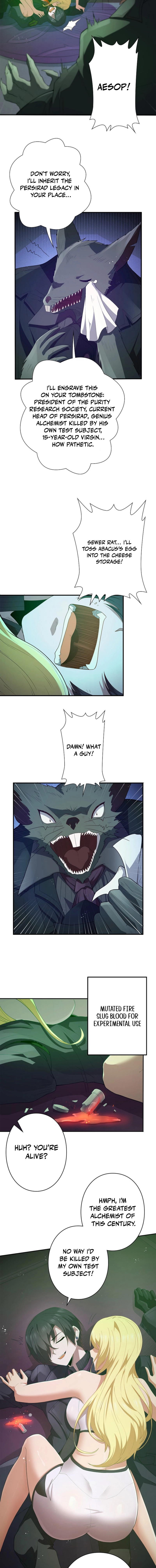 The Genius Alchemist Is at the Mercy of Her Test Subject Chapter 1 - page 9