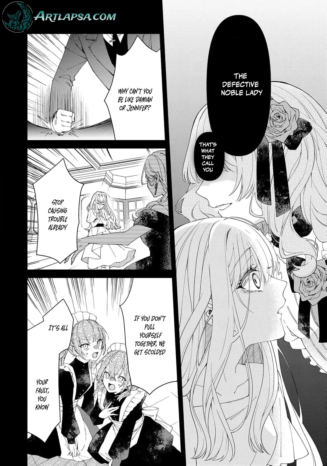 I Reincarnated as a Useless Noble Lady Chapter 1 - page 10