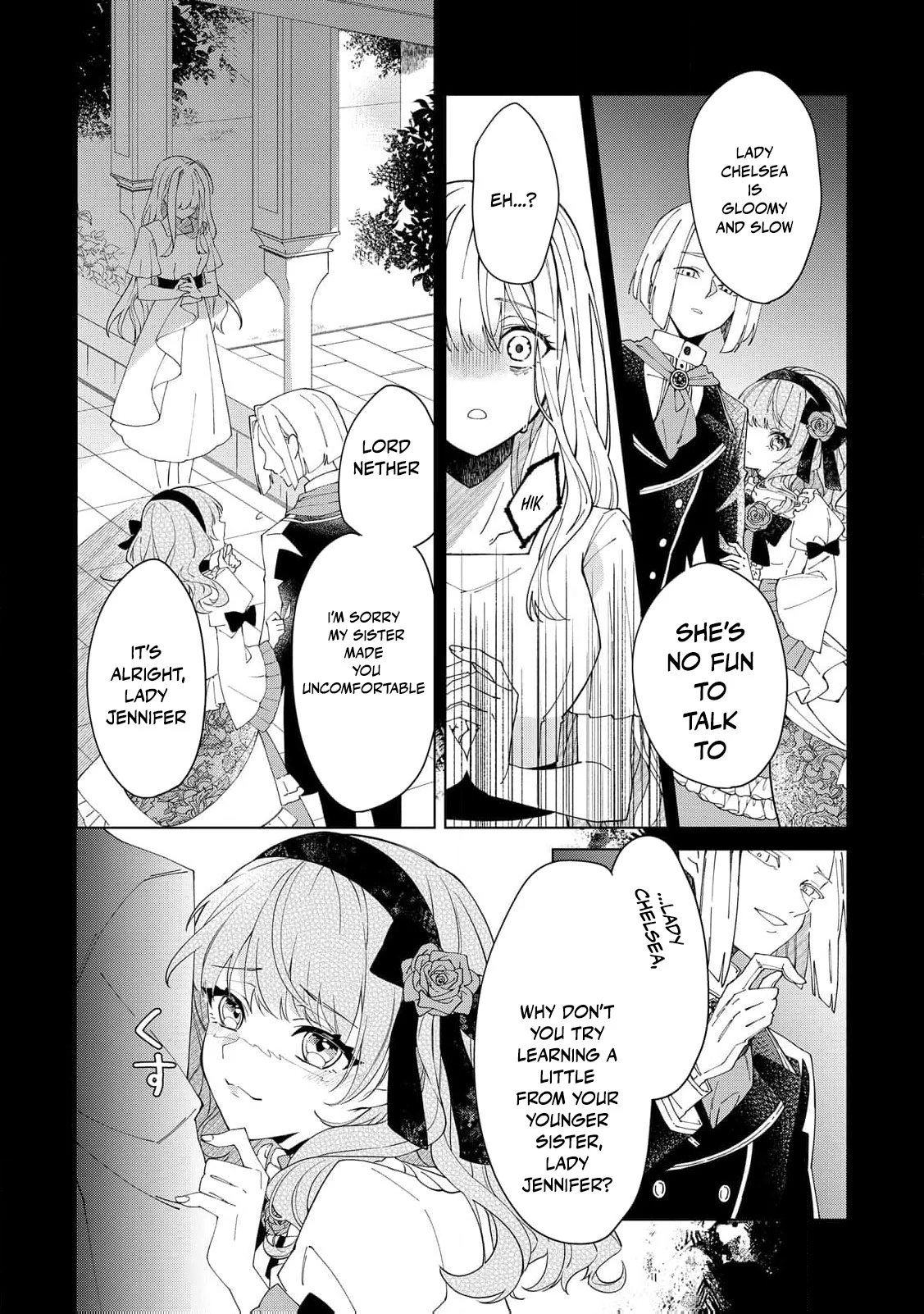 I Reincarnated as a Useless Noble Lady Chapter 1 - page 8