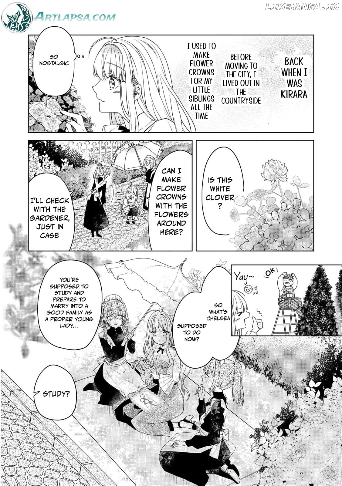 I Reincarnated as a Useless Noble Lady Chapter 2 - page 12