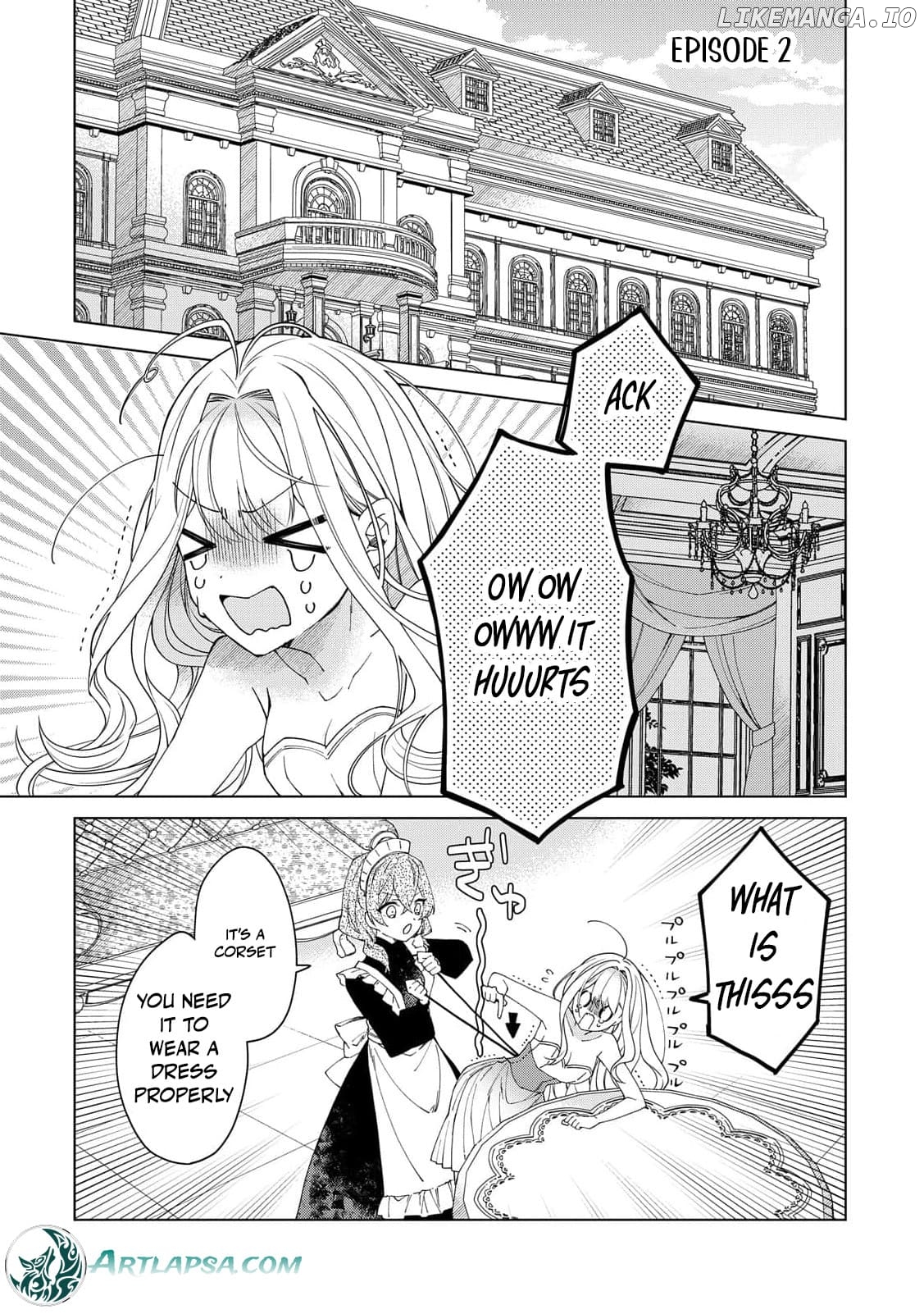 I Reincarnated as a Useless Noble Lady Chapter 2 - page 5
