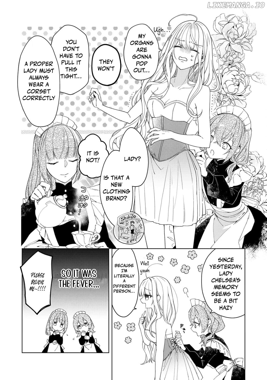 I Reincarnated as a Useless Noble Lady Chapter 2 - page 6