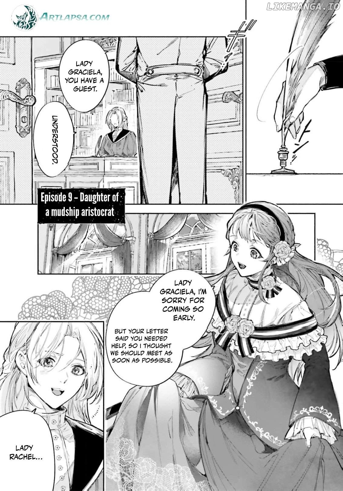 The Noble Lady of the Doomed House Chapter 9 - page 4