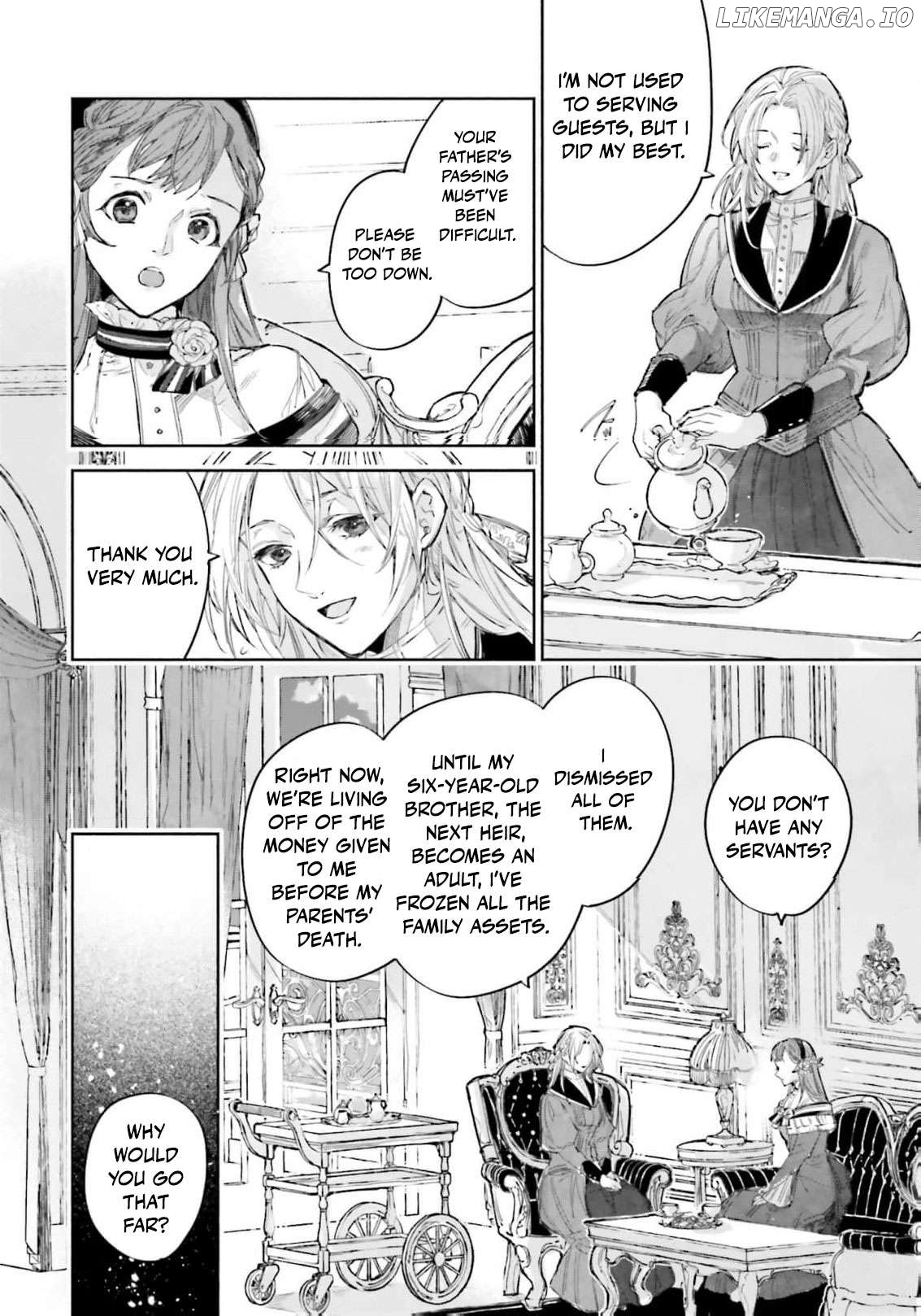 The Noble Lady of the Doomed House Chapter 9 - page 5