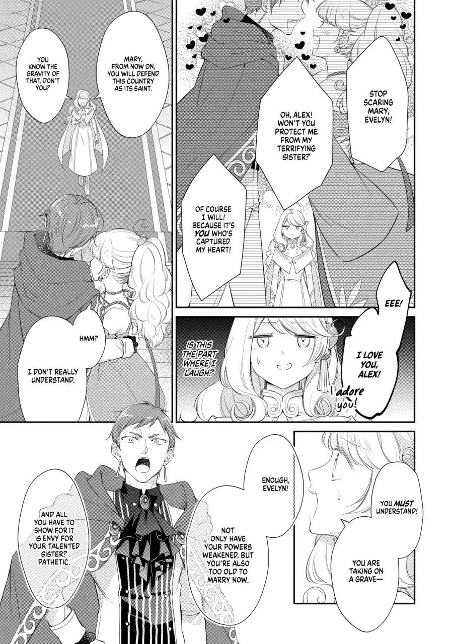 Even Exiled, She's Still the Beloved Saint! St. Evelyn's Weird and Wonderful Friends [Official] Chapter 1 - page 9