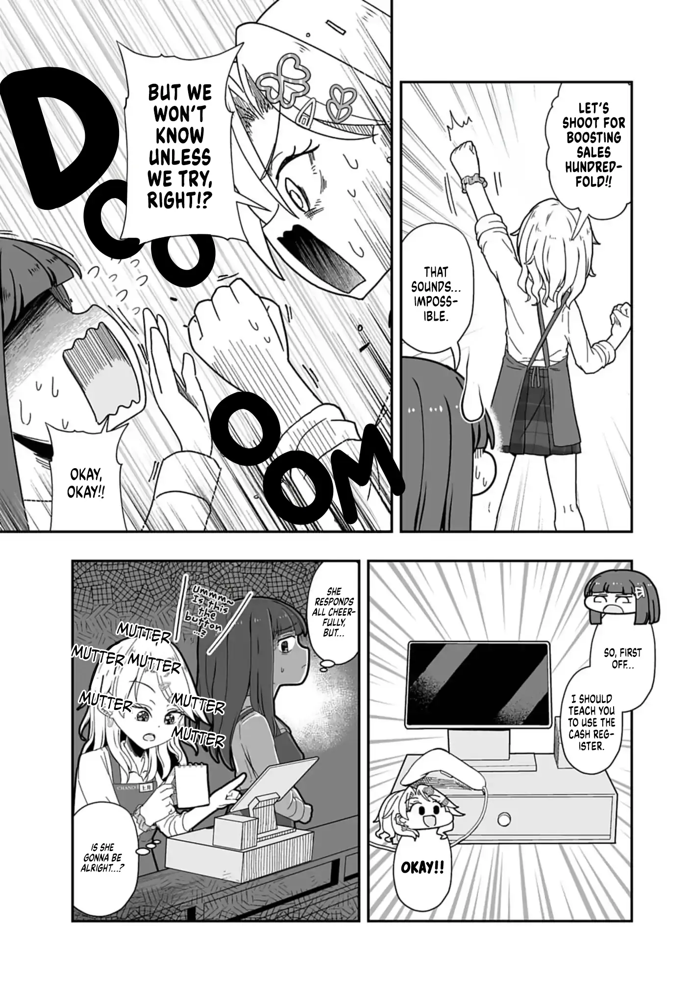 Gyaru and Bookstore Chapter 1 - page 12