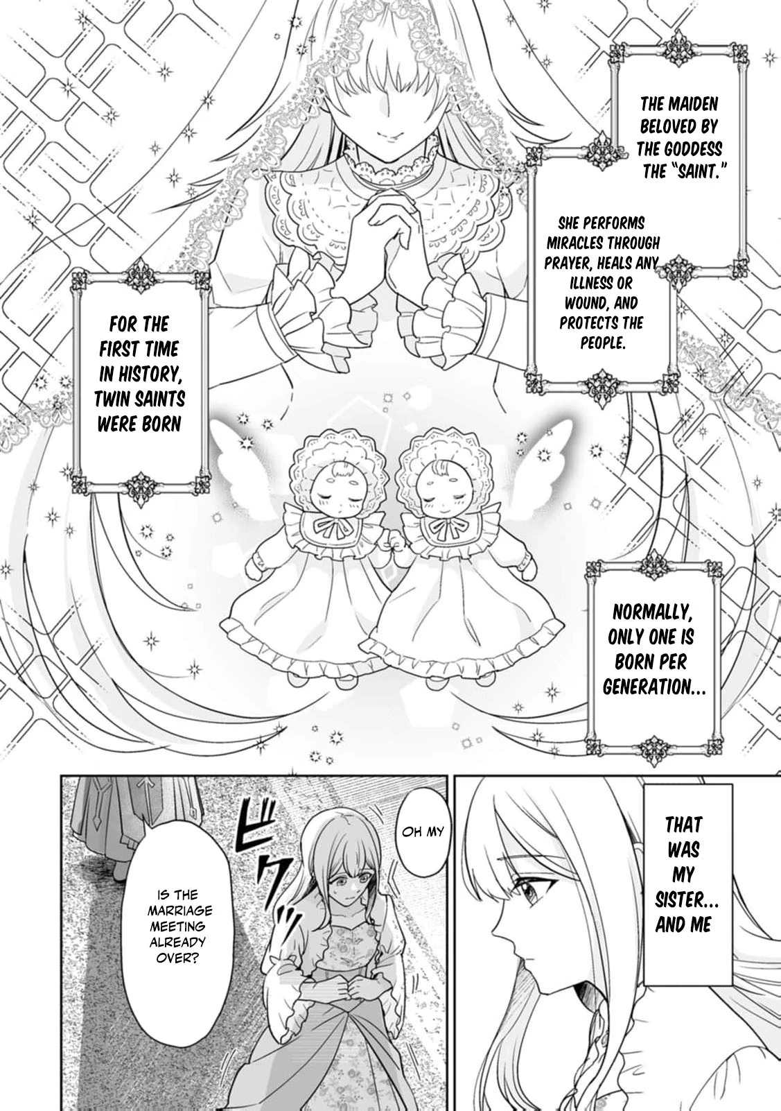 The "Useless" Twin and the Prince from the Neighboring Kingdom Chapter 1 - page 9
