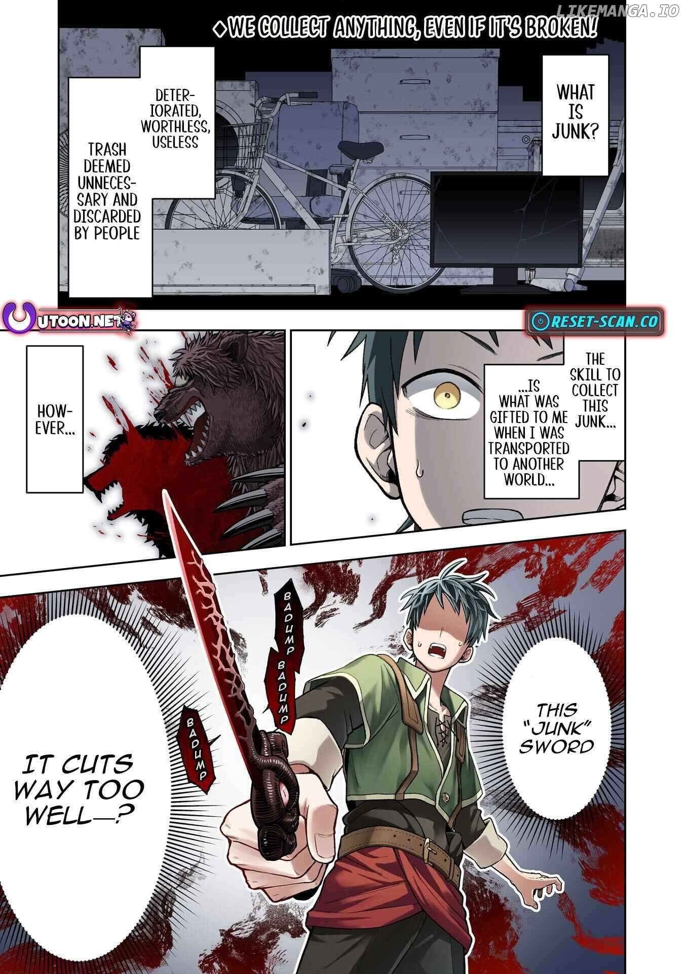 The Overpowered Cursed Magic Sword I Got From My "Junk Collection" Skill Is Too Strong ~I Was Thrown Away as Useless, but I'll Rise up With the World's Discarded Items~ Chapter 1 - page 2