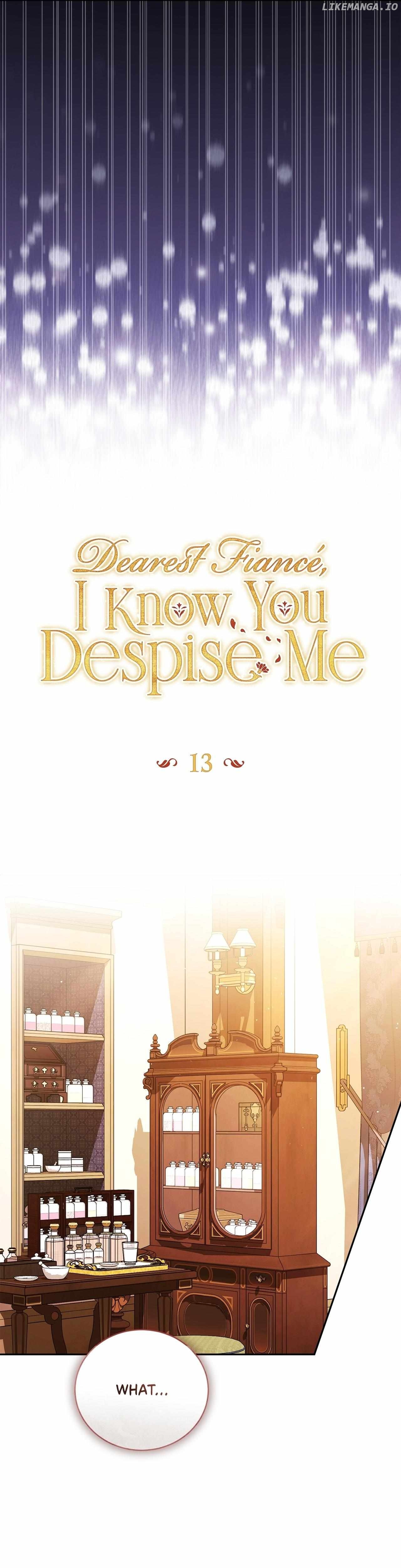 Dearest Fiancé, I Know You Despise Me [Official] Chapter 13 - page 7