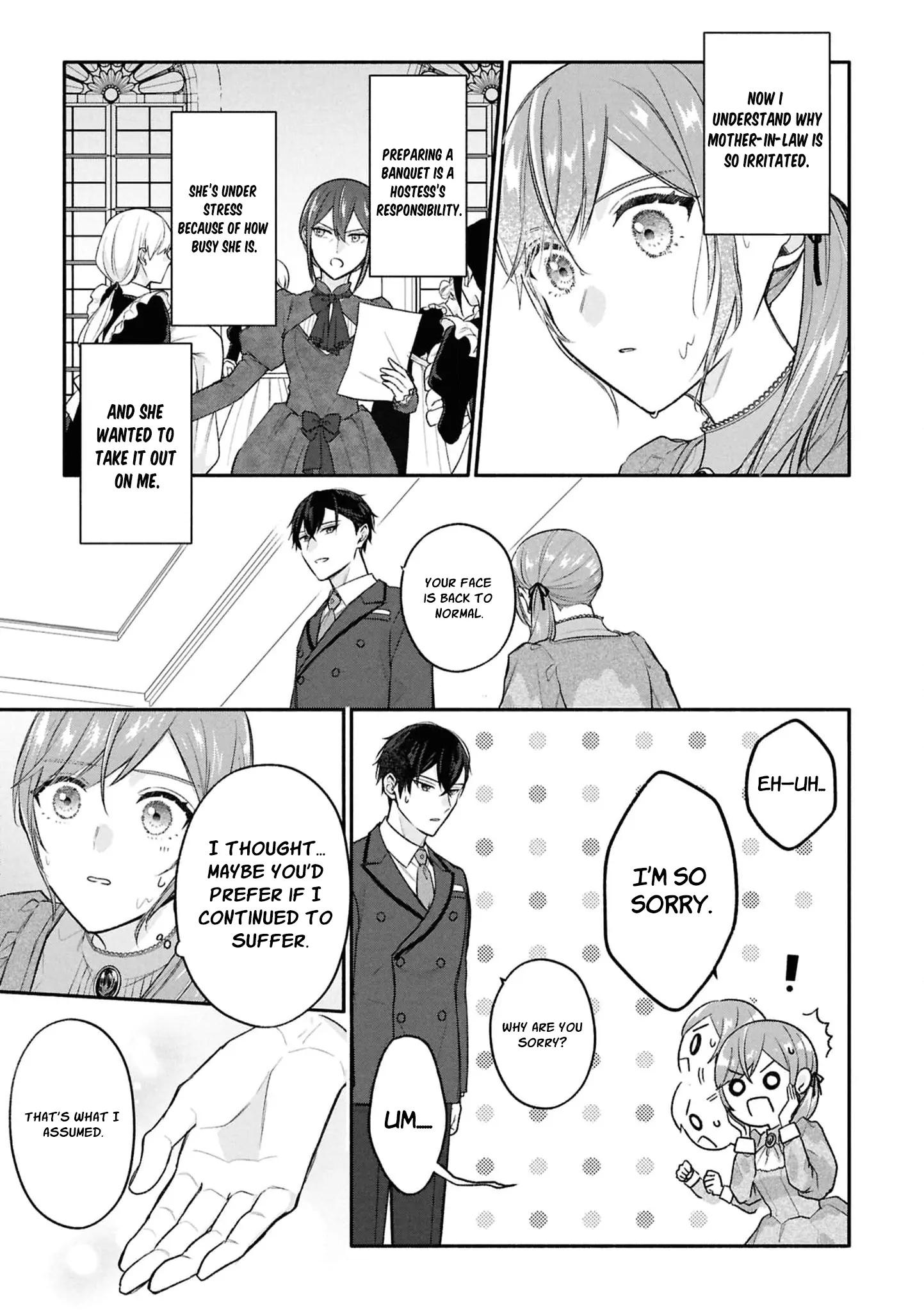 I Told My Political Marriage Husband “You Don’t Have to Love Me,” and That’s When the Spoiling Began Chapter 3 - page 33