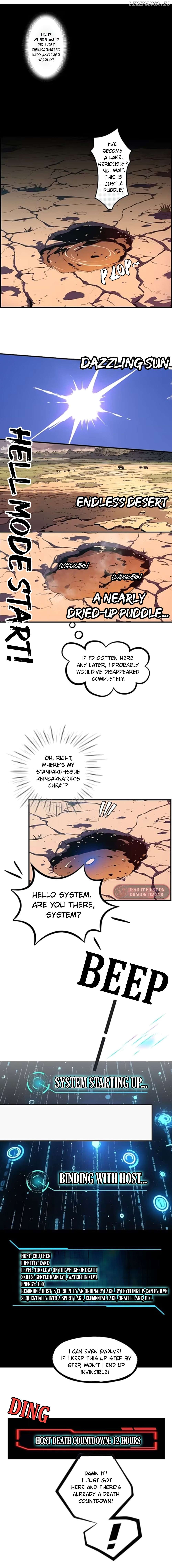 Evolution Starting from a Lake Chapter 1 - page 3