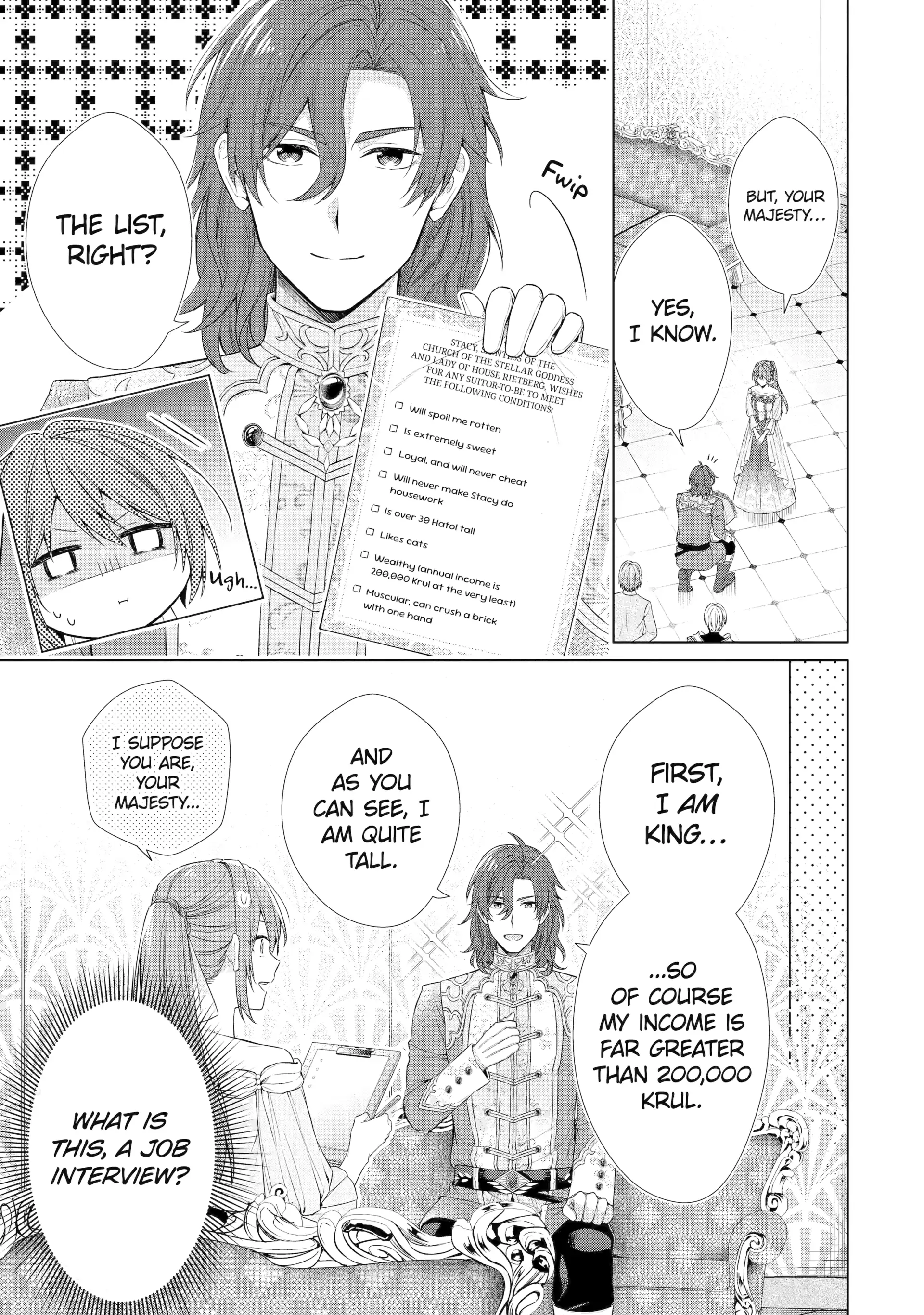 The Saintess Recruited a Doting King Husband [Official] Chapter 1.4 - page 1