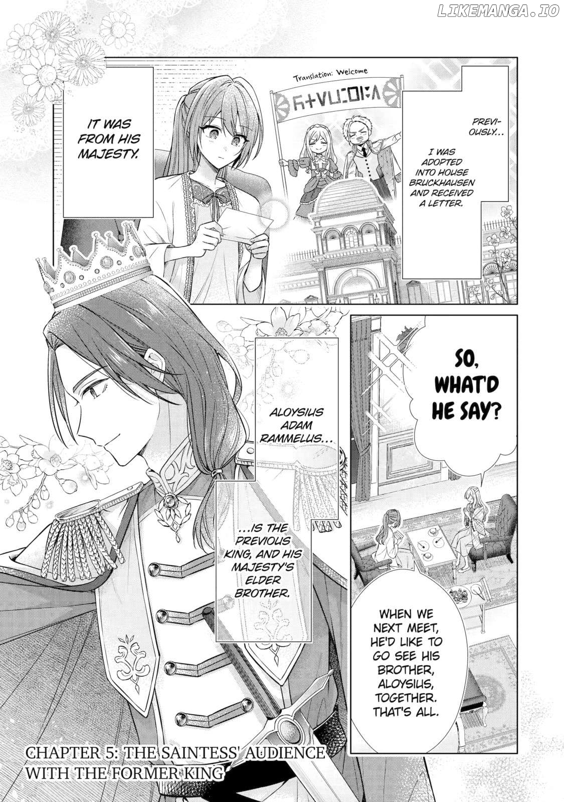The Saintess Recruited a Doting King Husband [Official] Chapter 5 - page 1