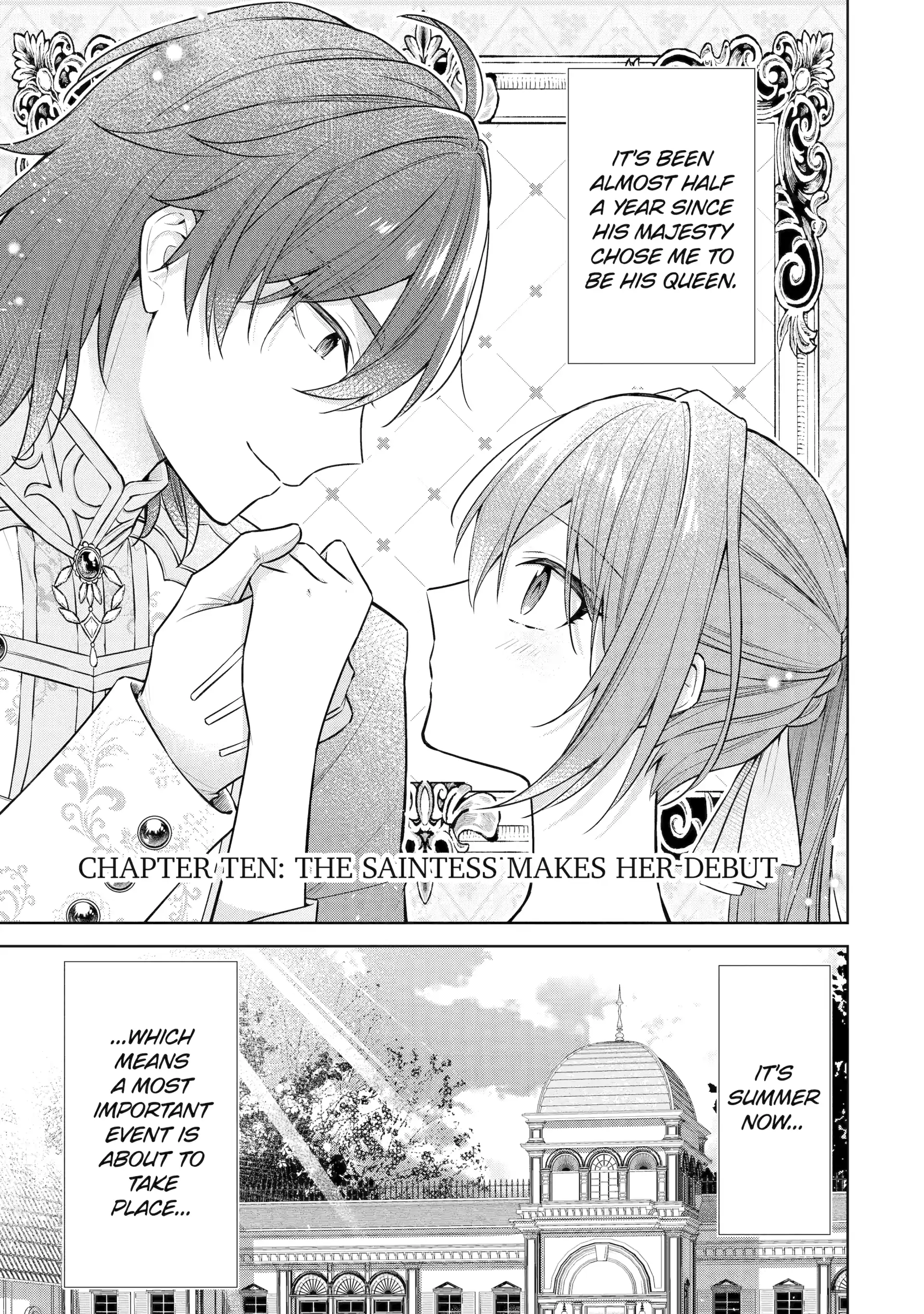 The Saintess Recruited a Doting King Husband [Official] Chapter 10.1 - page 1