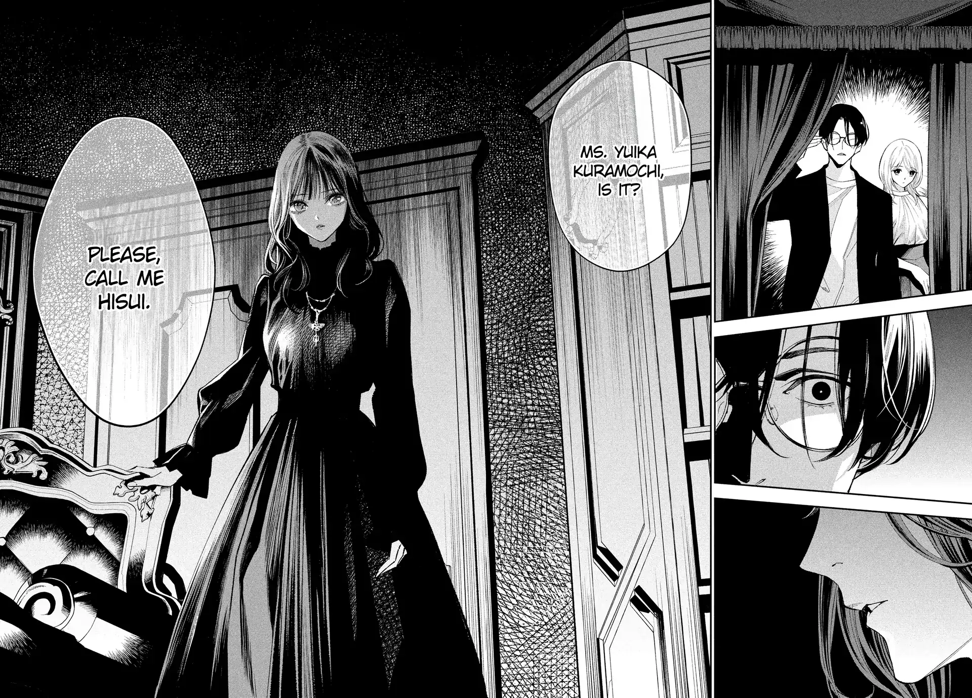 Medium: Spirit Medium Detective Hisui Jyouduka Chapter 1 - page 13