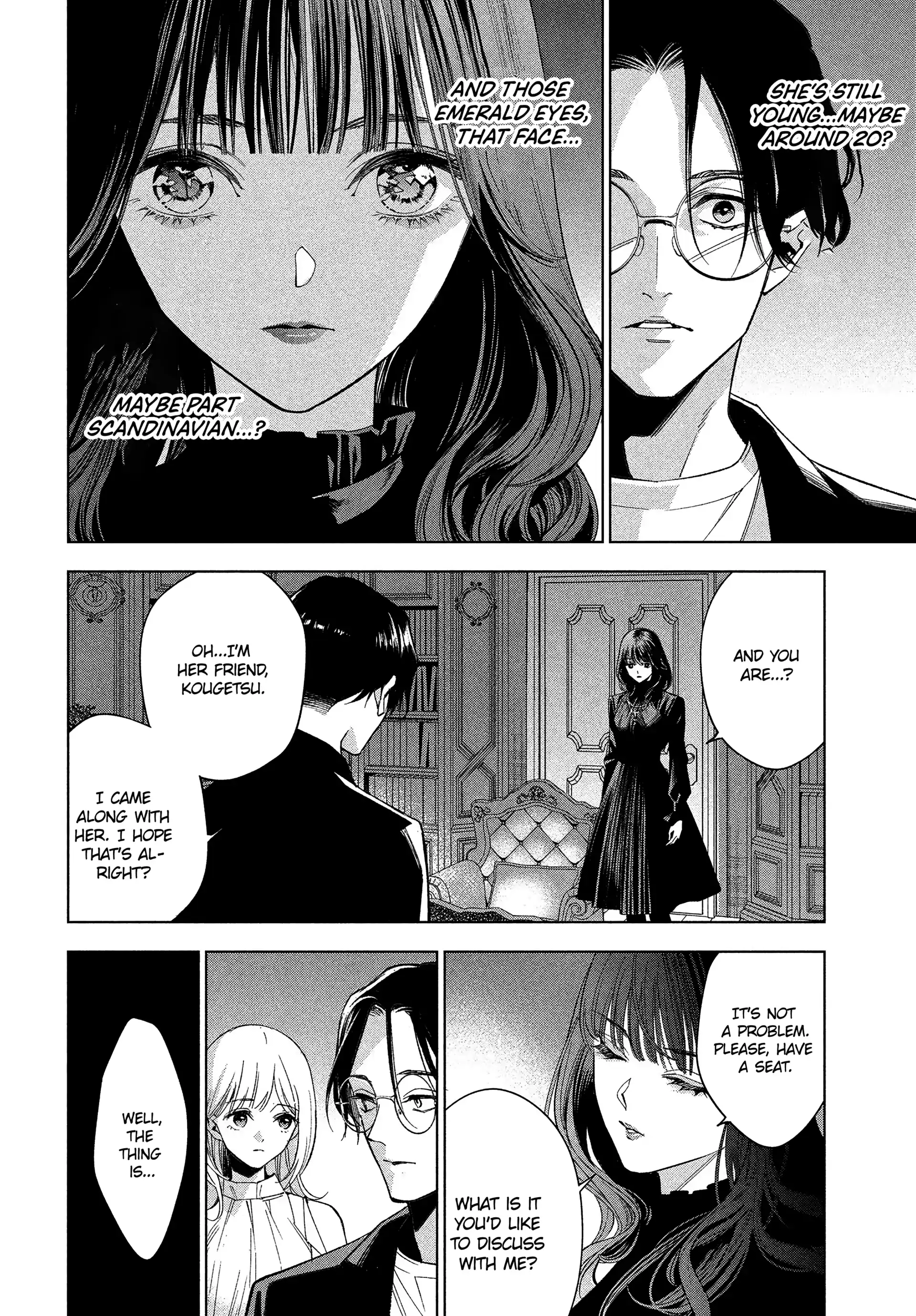 Medium: Spirit Medium Detective Hisui Jyouduka Chapter 1 - page 14