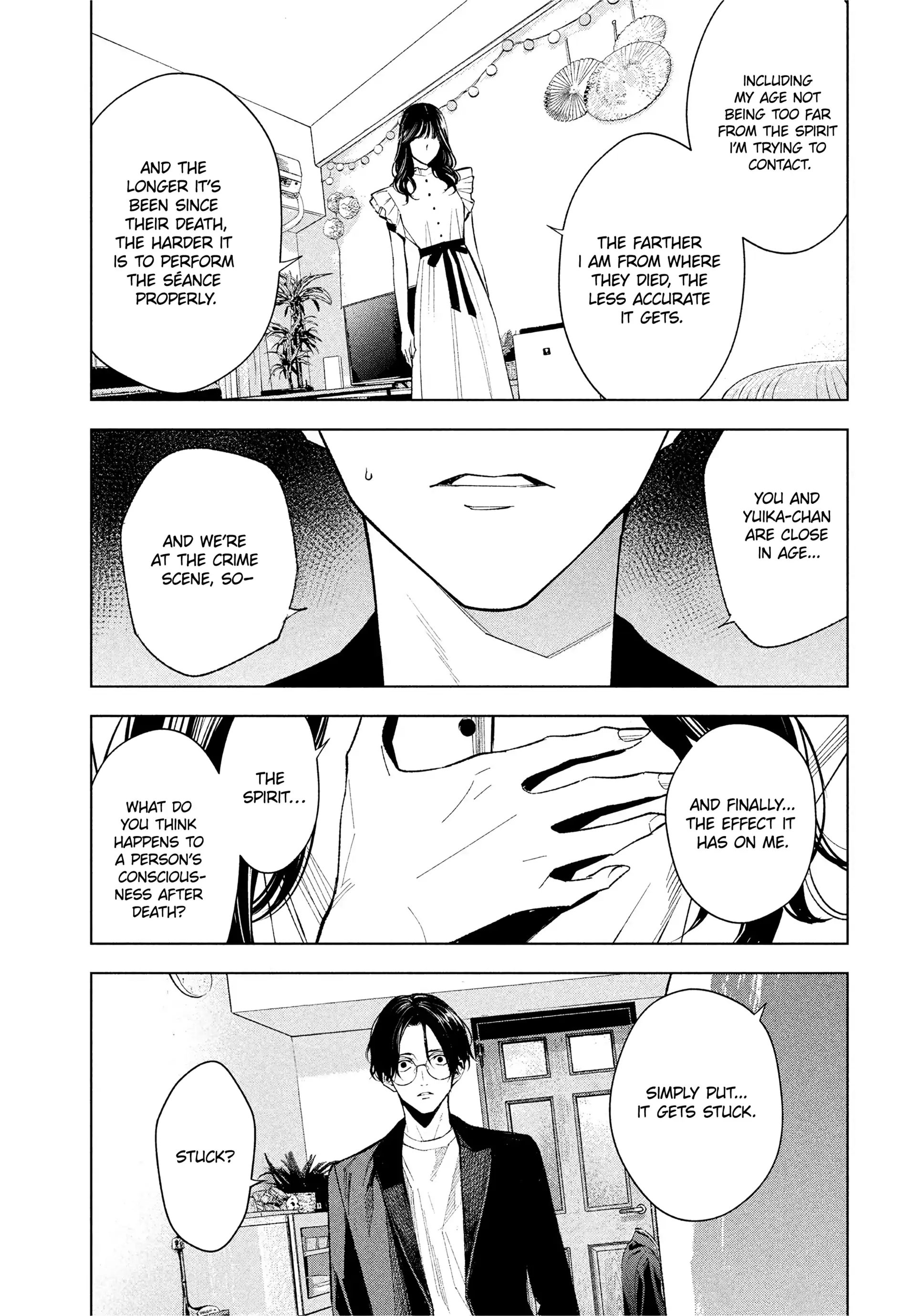 Medium: Spirit Medium Detective Hisui Jyouduka Chapter 2 - page 14