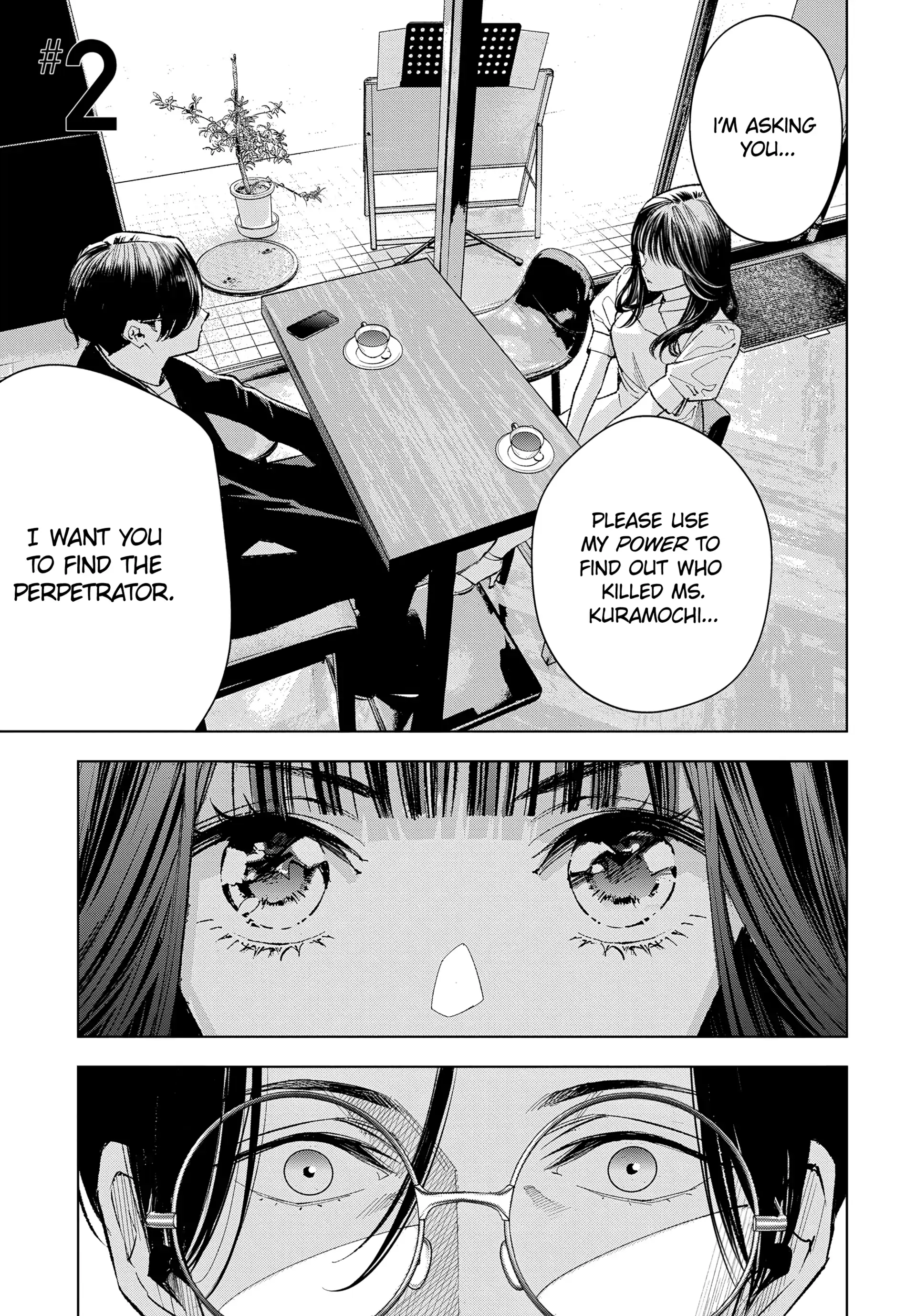 Medium: Spirit Medium Detective Hisui Jyouduka Chapter 2 - page 2