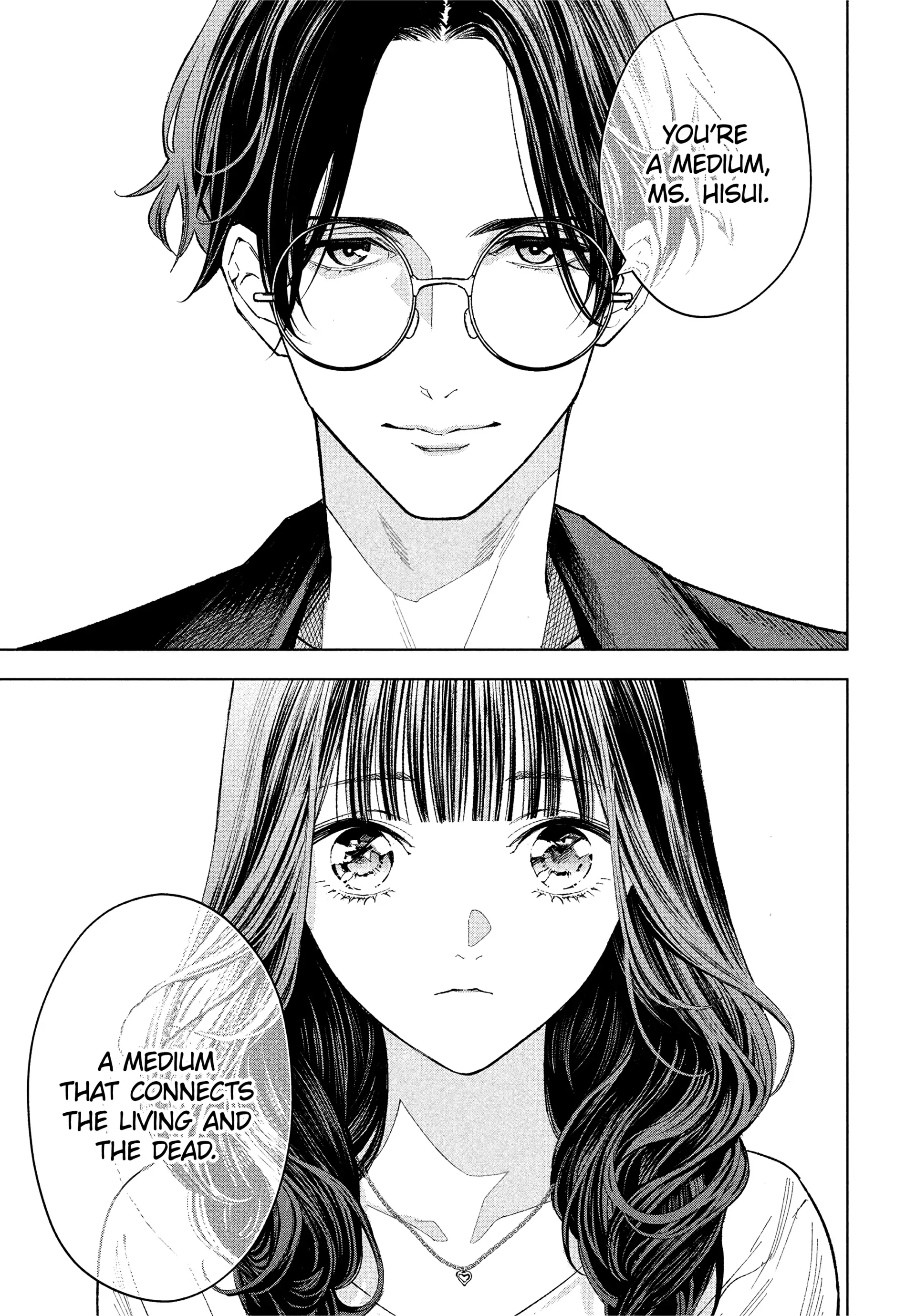 Medium: Spirit Medium Detective Hisui Jyouduka Chapter 2 - page 37