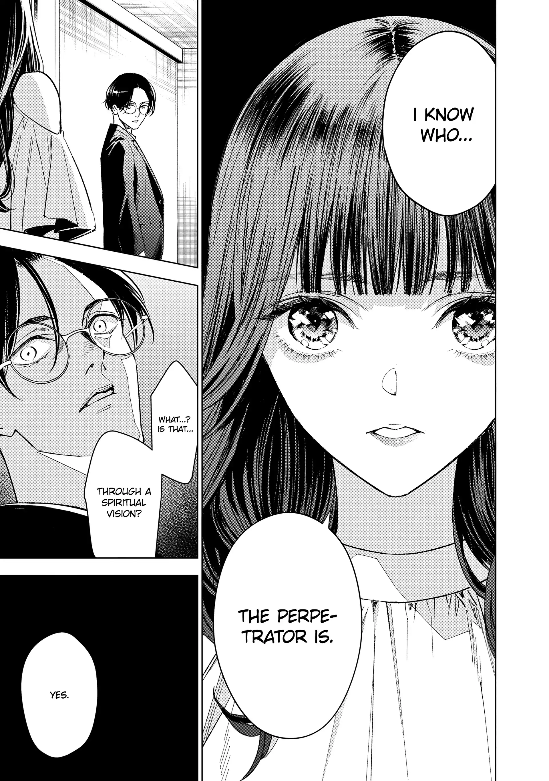 Medium: Spirit Medium Detective Hisui Jyouduka Chapter 3 - page 34